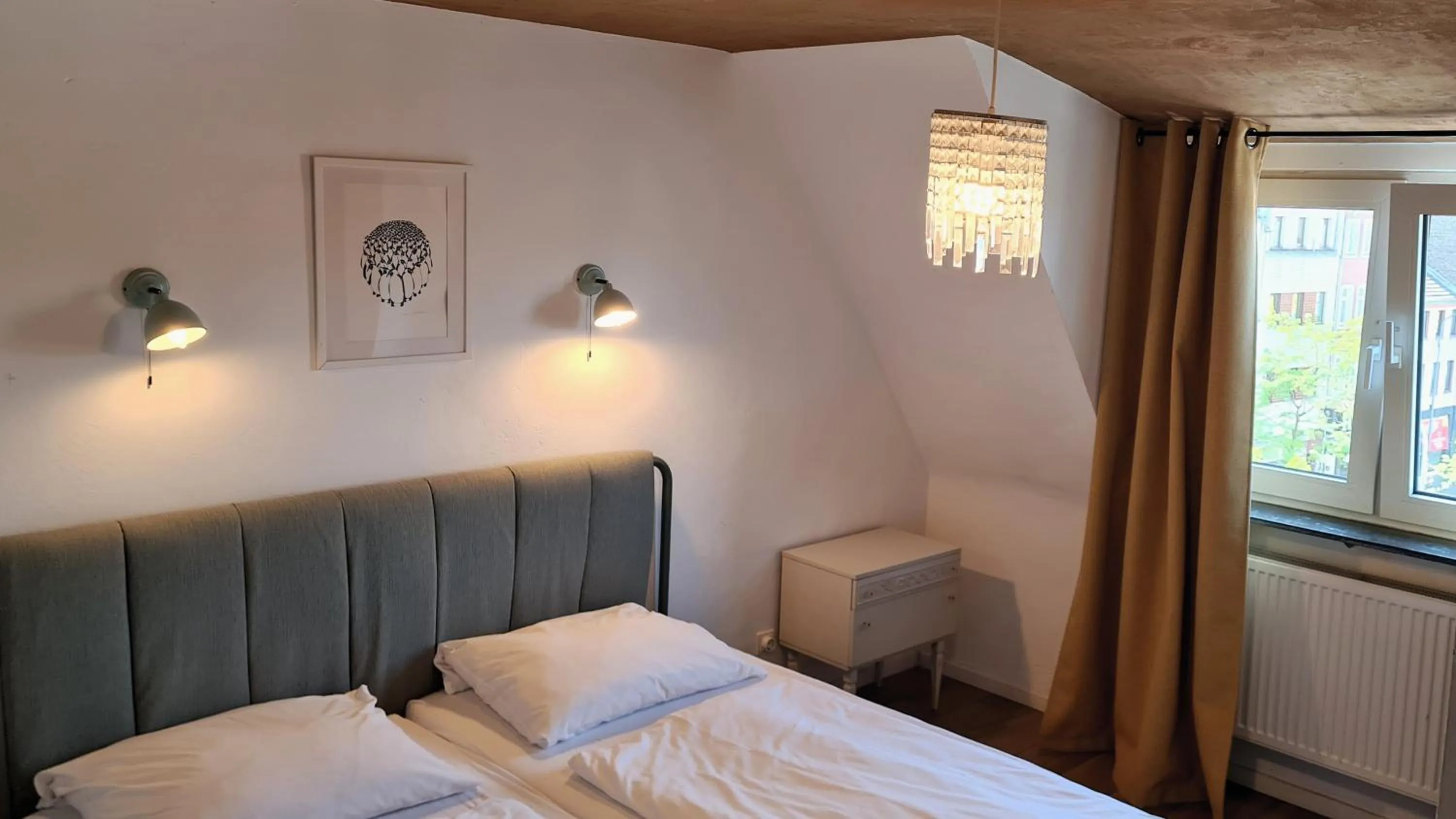 Bed in Weltempfänger Backpacker Hostel