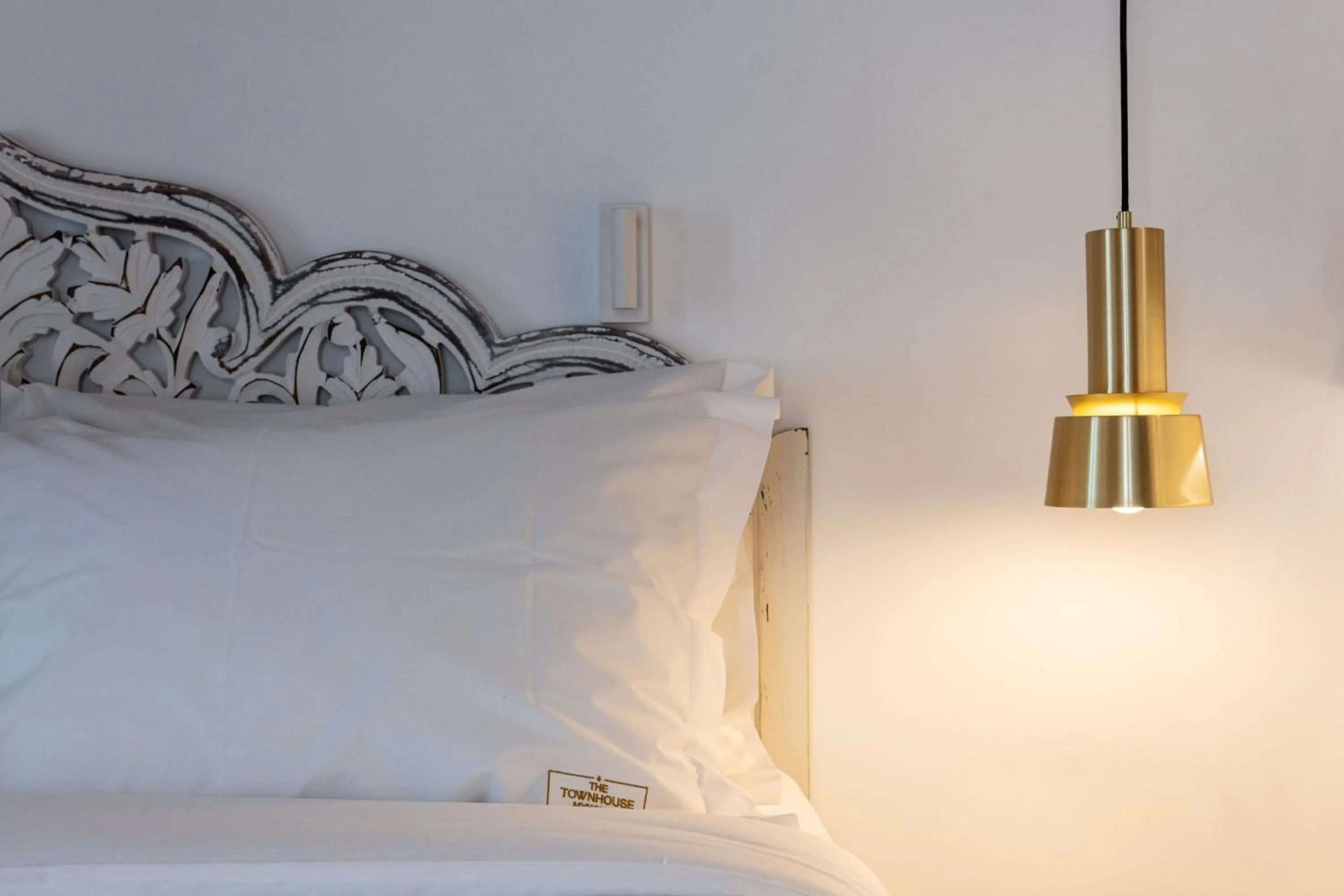 Bed in The TownHouse Mykonos