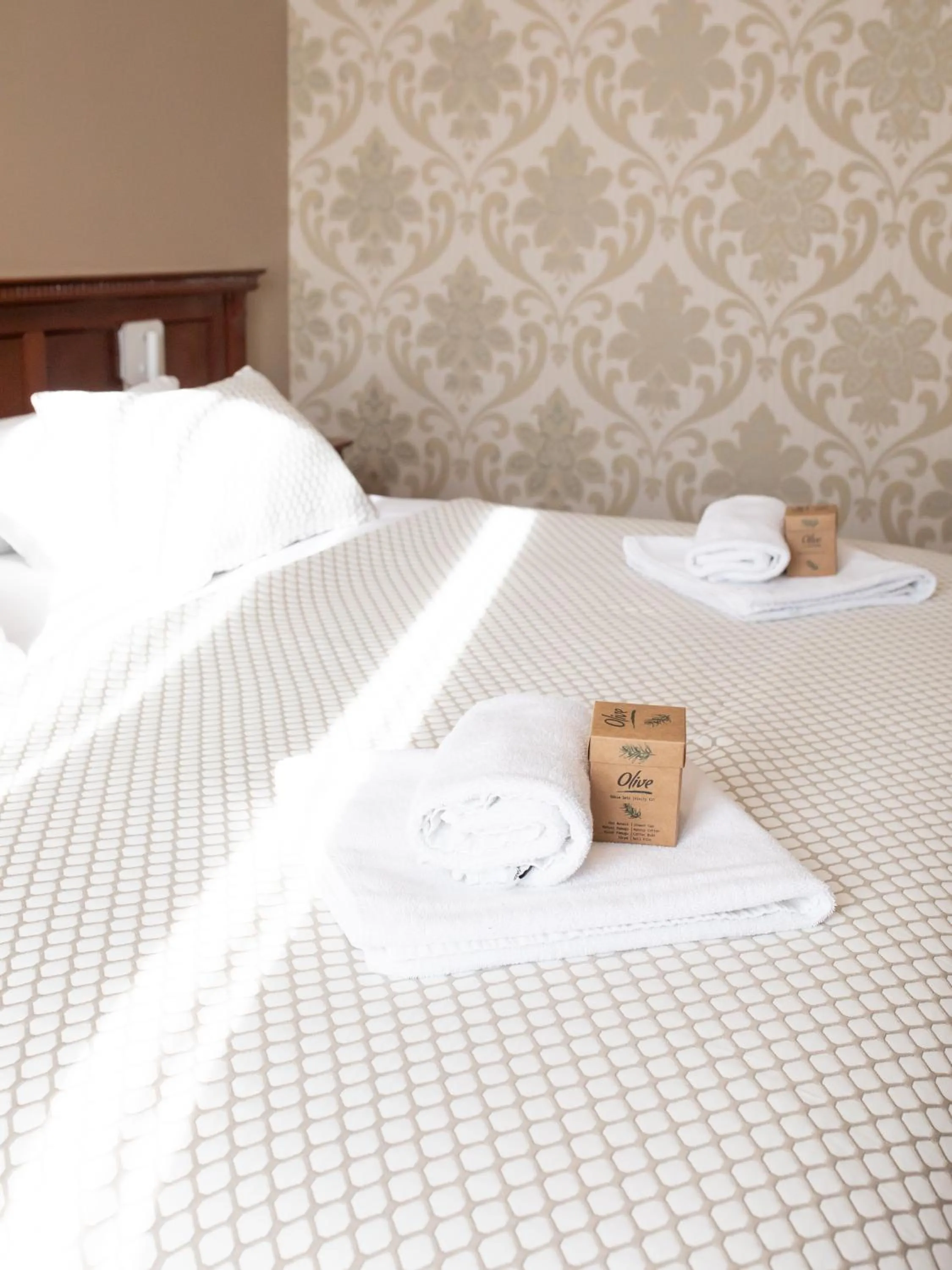 Bed in Hotel Bristol