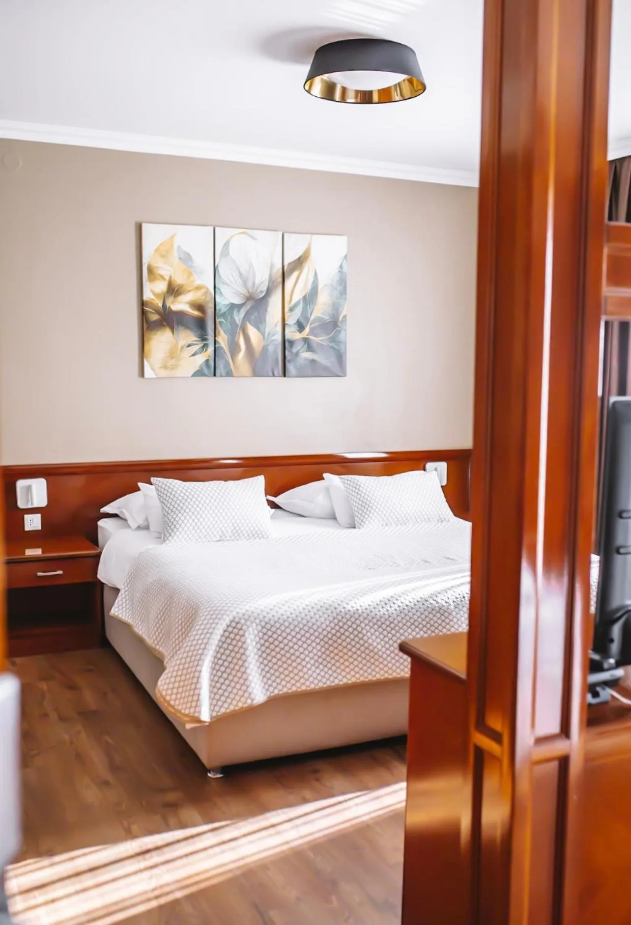 Bed in Hotel Bristol