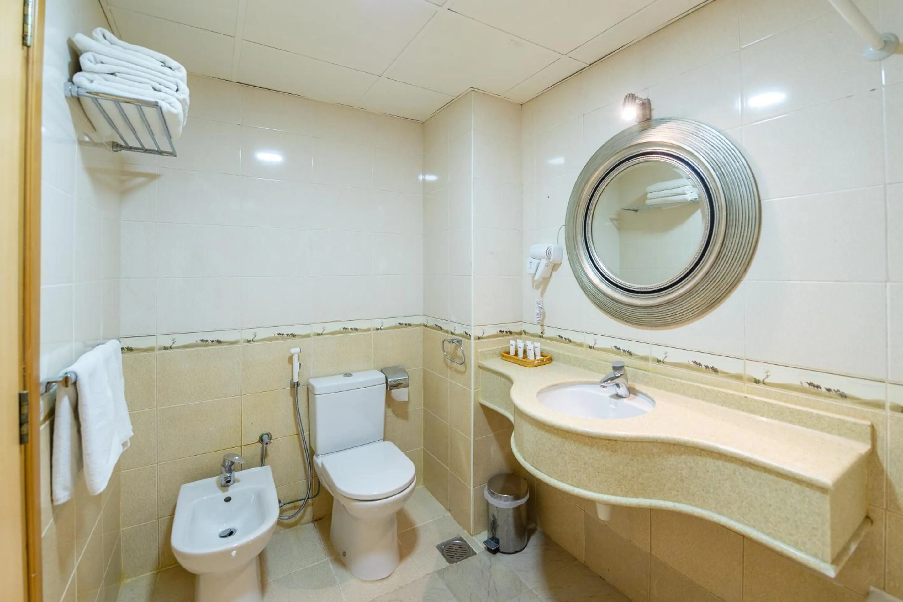 Bathroom in Crystal Plaza Hotel