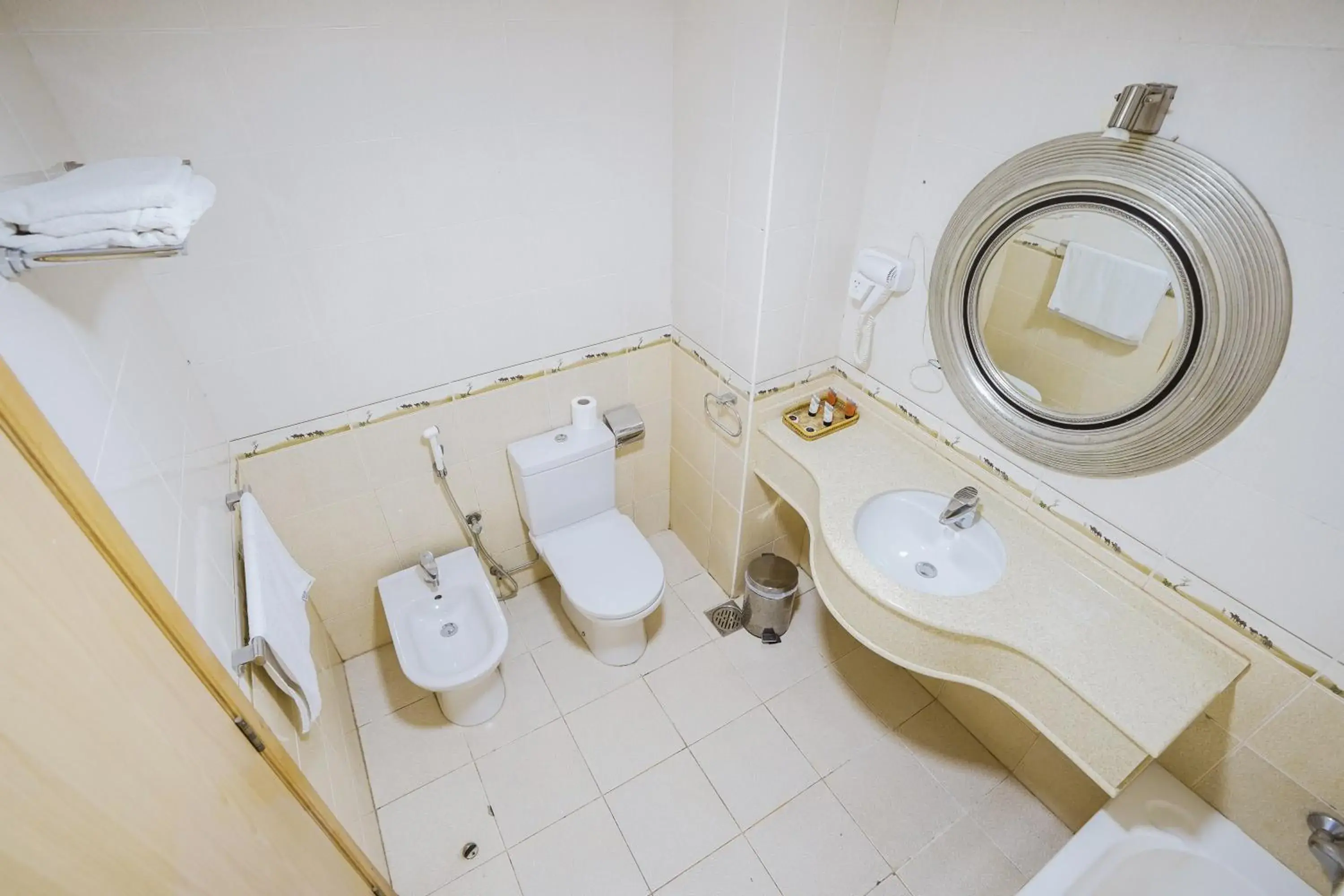 Bathroom in Crystal Plaza Hotel Bathroom in Crystal Plaza Hotel