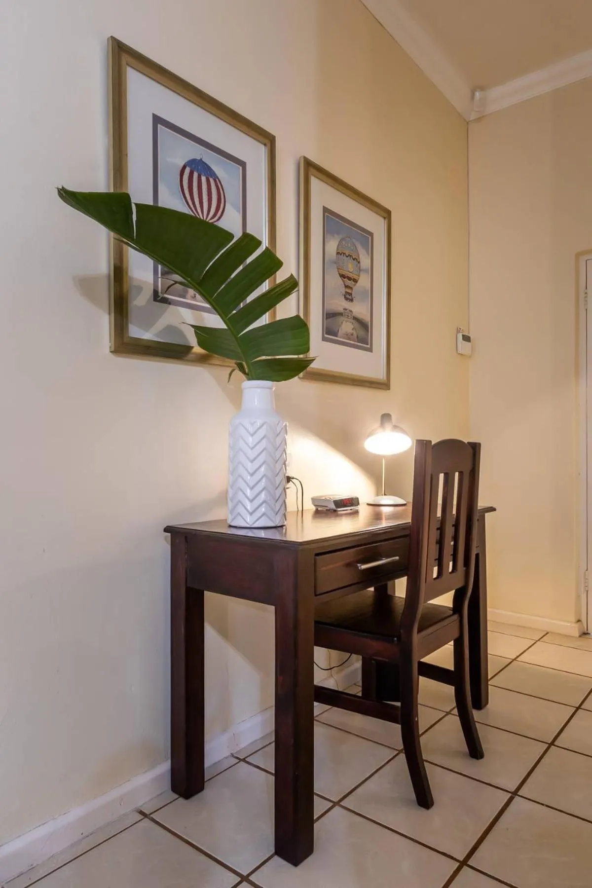 Decorative detail in Oliver's Bed and Breakfast
