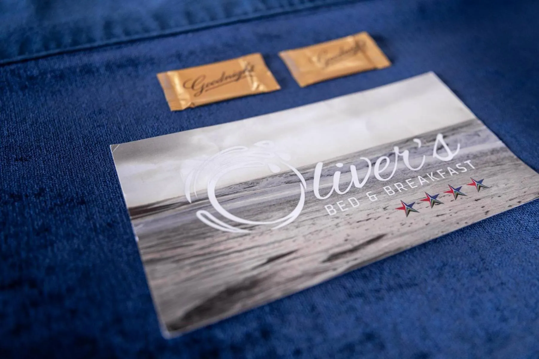 Decorative detail in Oliver's Bed and Breakfast