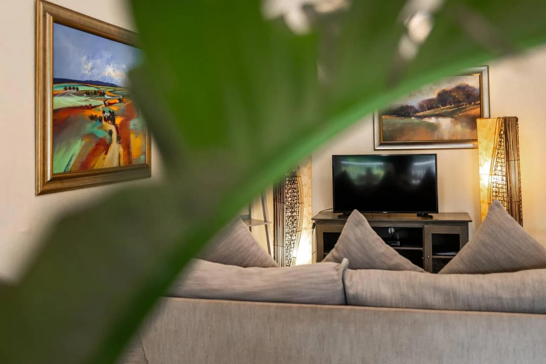 Living room in Oliver's Bed and Breakfast