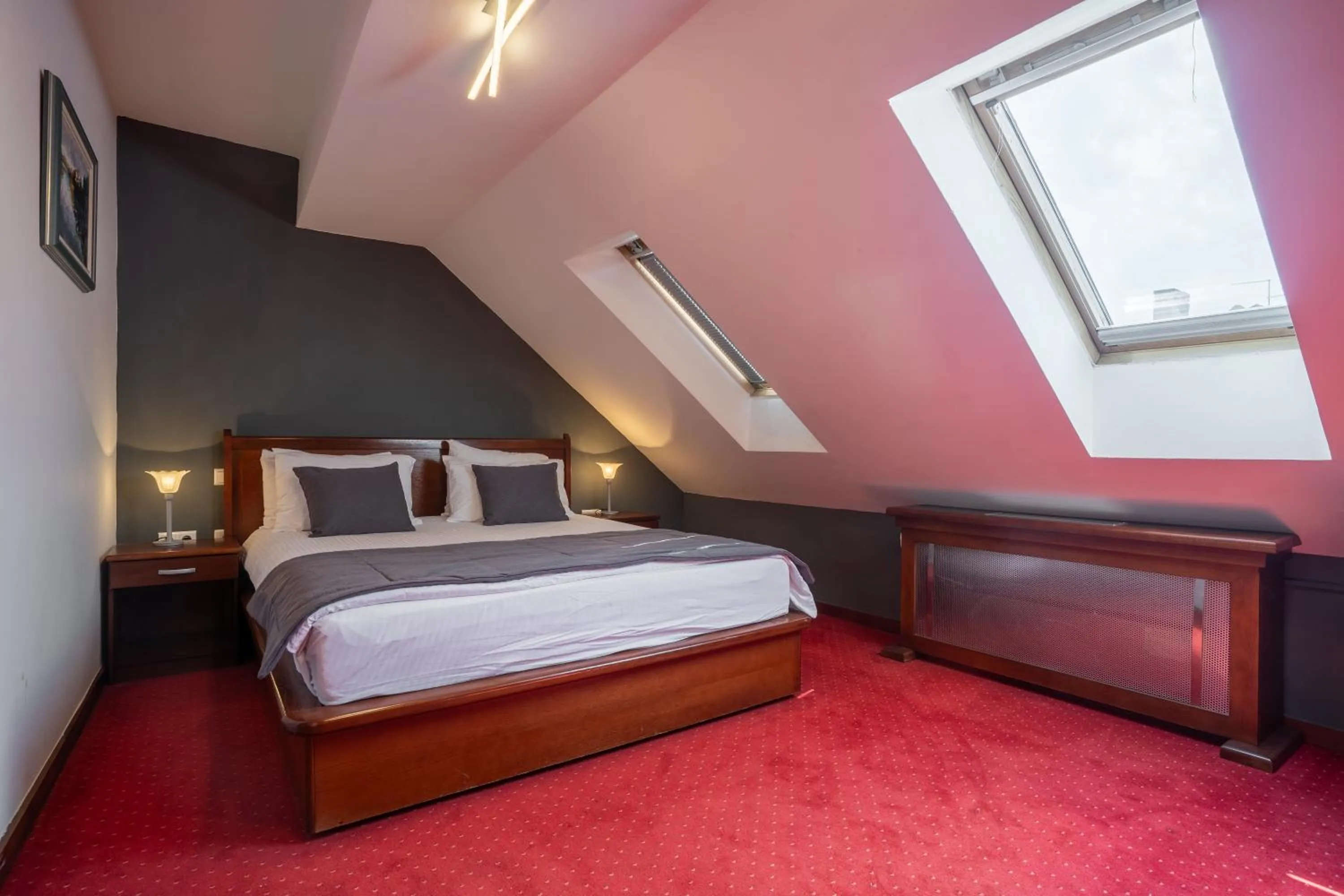 Bedroom, Bed in Hotel Astra