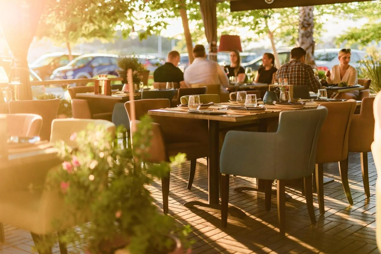 City view in Apartel Park Osejava