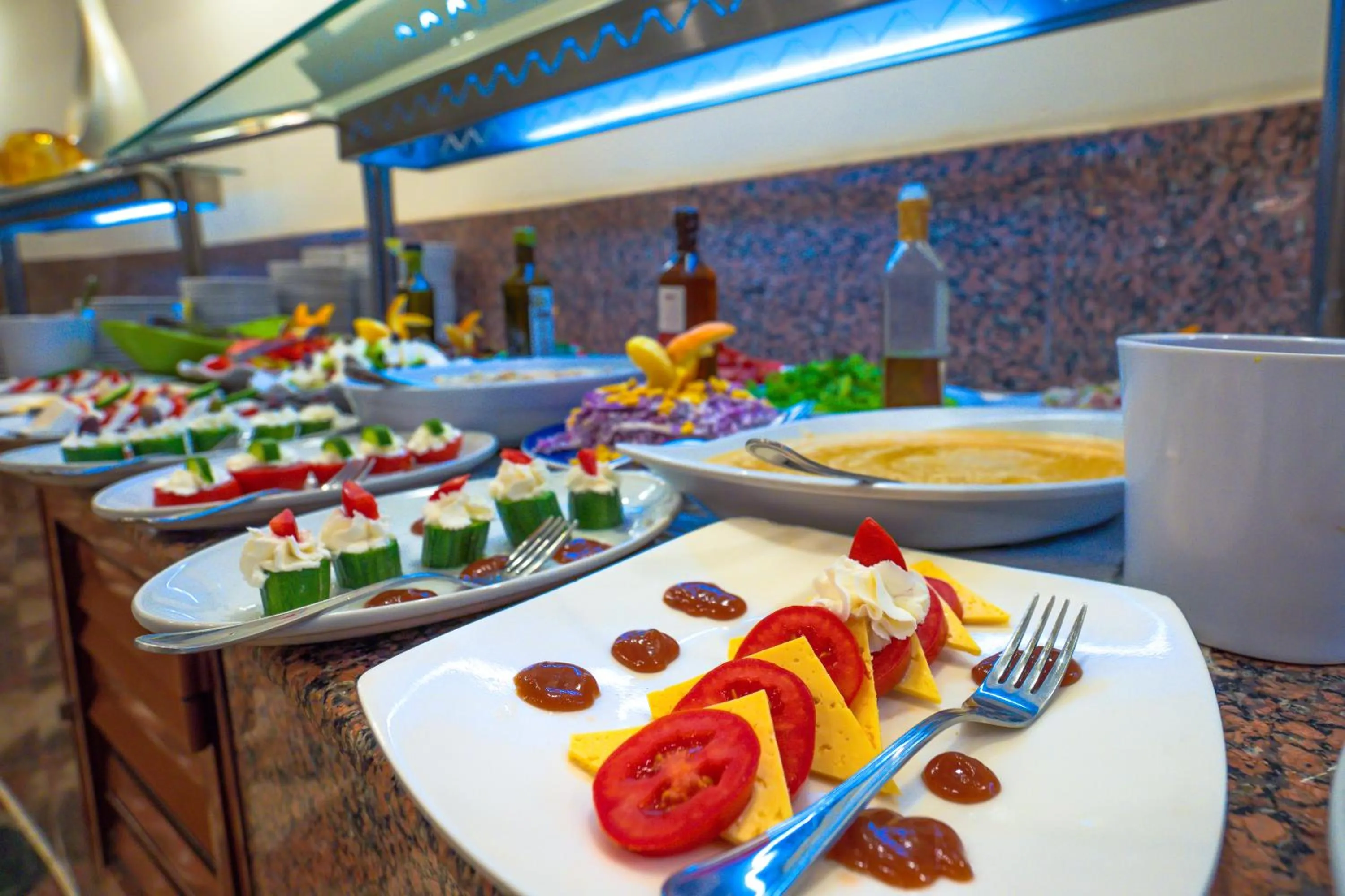 Buffet breakfast in Ivy Cyrene Sharm Resort Adults Friendly Plus 13