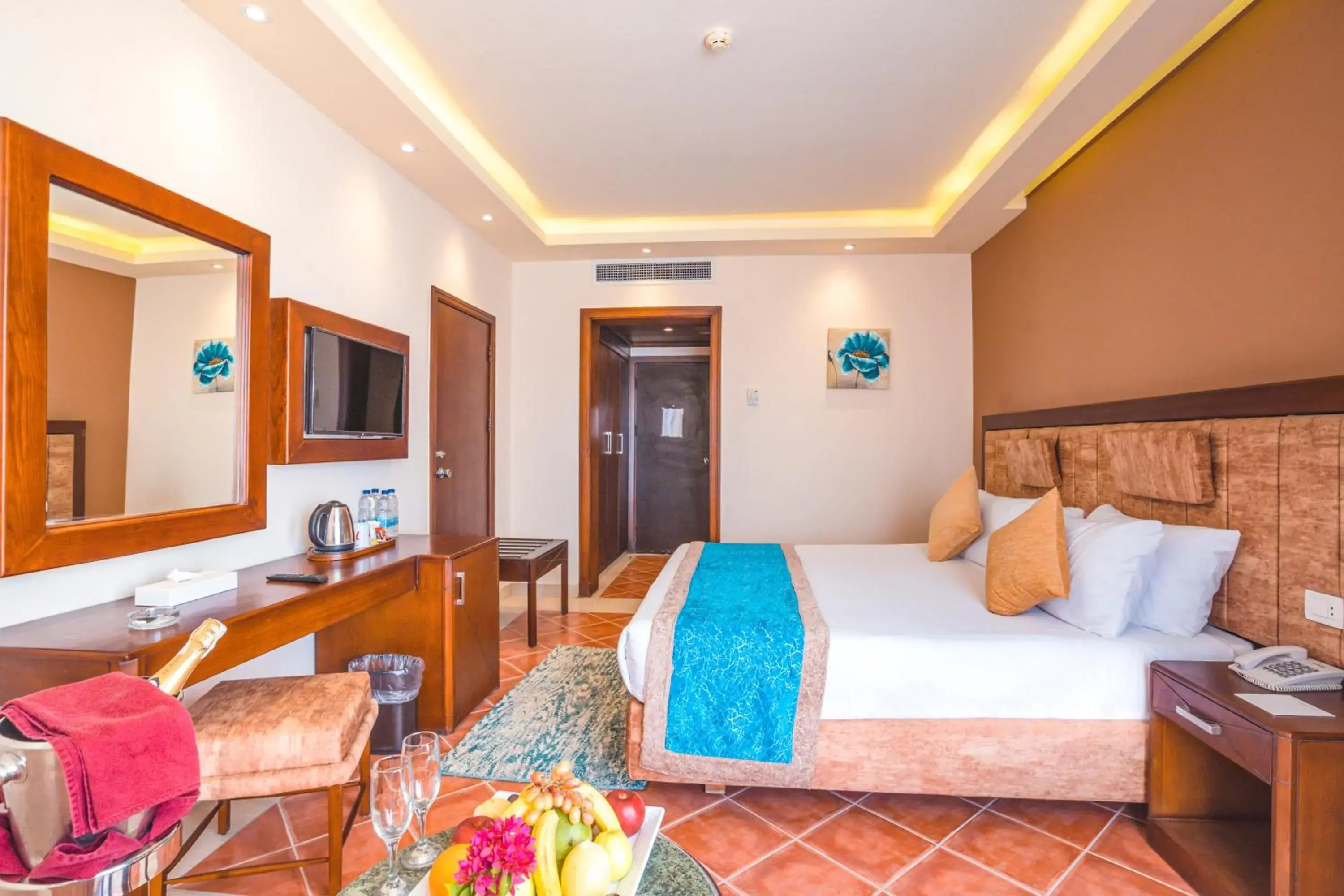 Living room, Bed in Ivy Cyrene Sharm Resort Adults Friendly Plus 13 Living room, Bed in Ivy Cyrene Sharm Resort Adults Friendly Plus 13