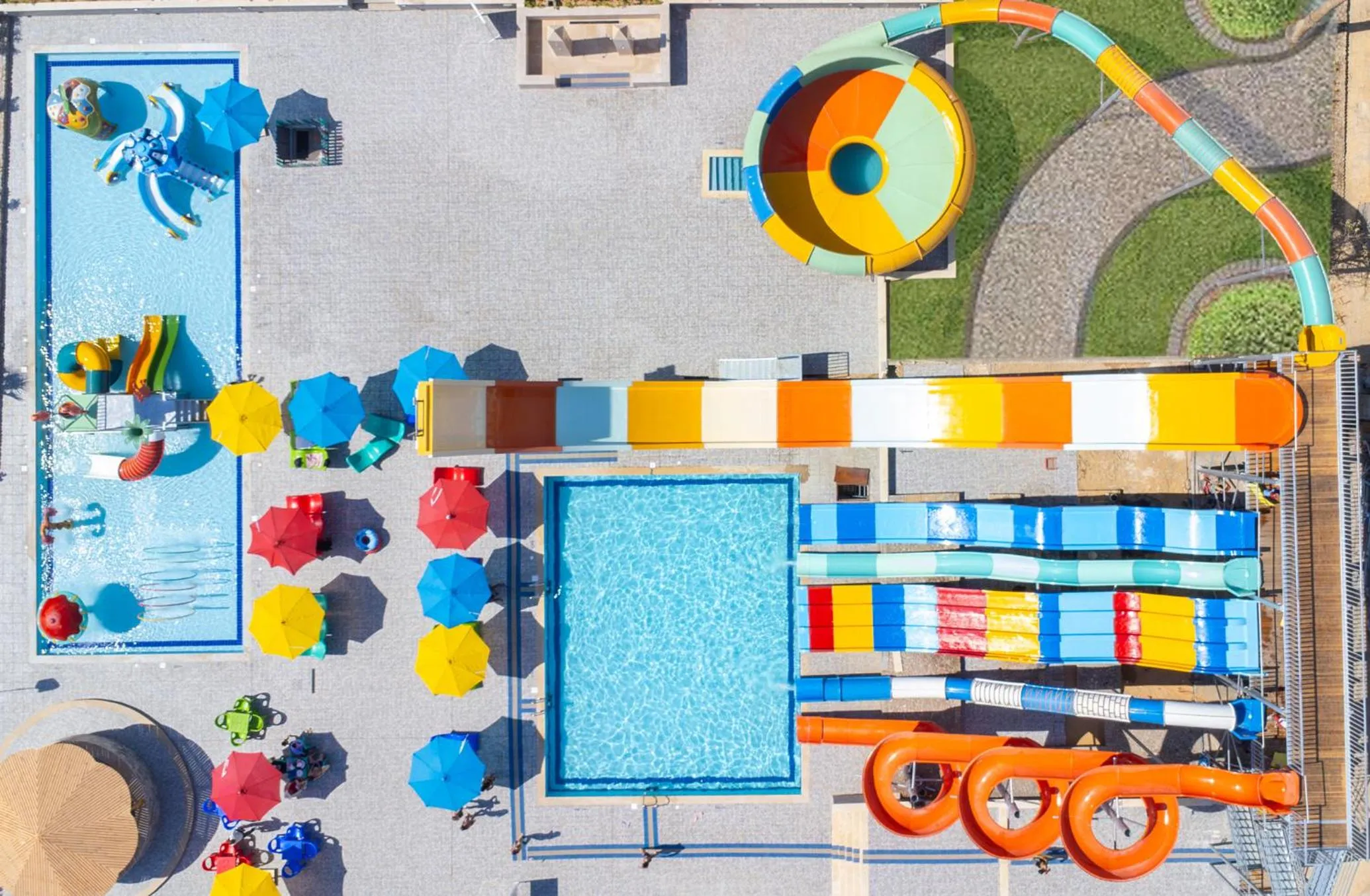 Aqua park in Ivy Cyrene Sharm Resort Adults Friendly Plus 13