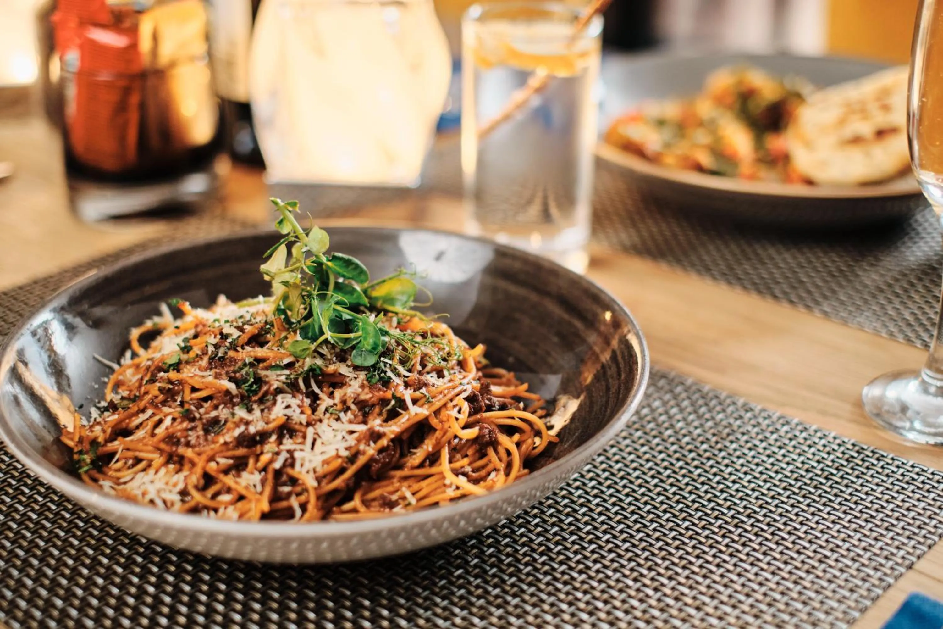 Dining area in Hotel De Normandie
