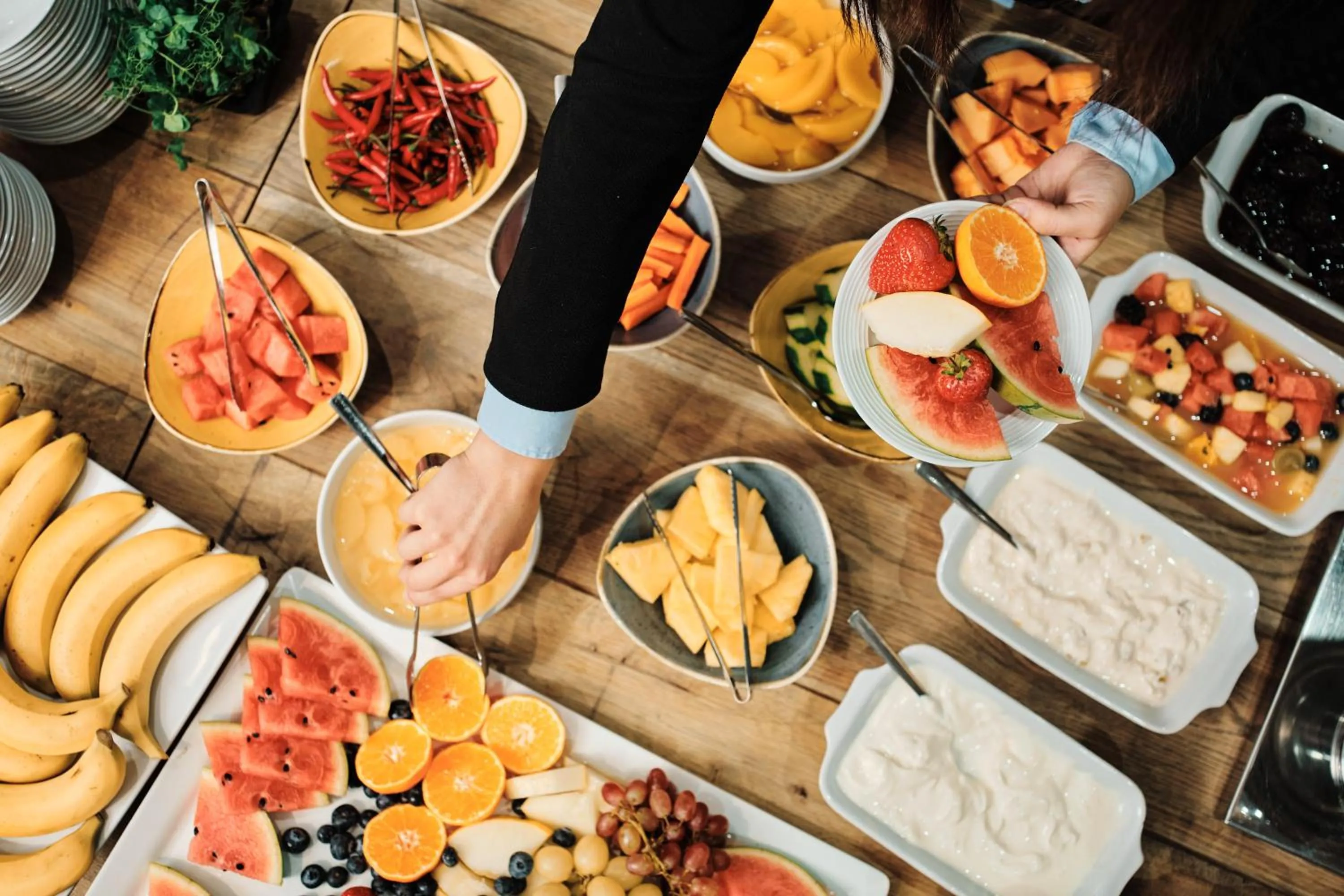 Breakfast in Hotel De Normandie