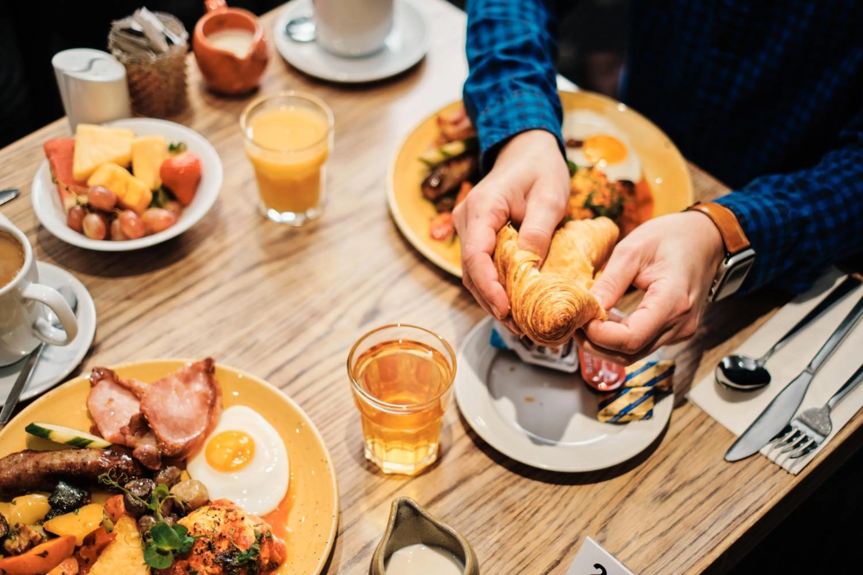 Breakfast in Hotel De Normandie