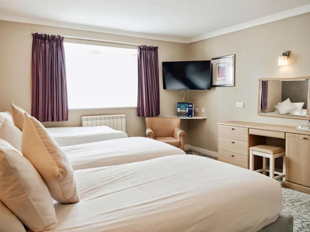 Bedroom, Bed in Hotel De Normandie