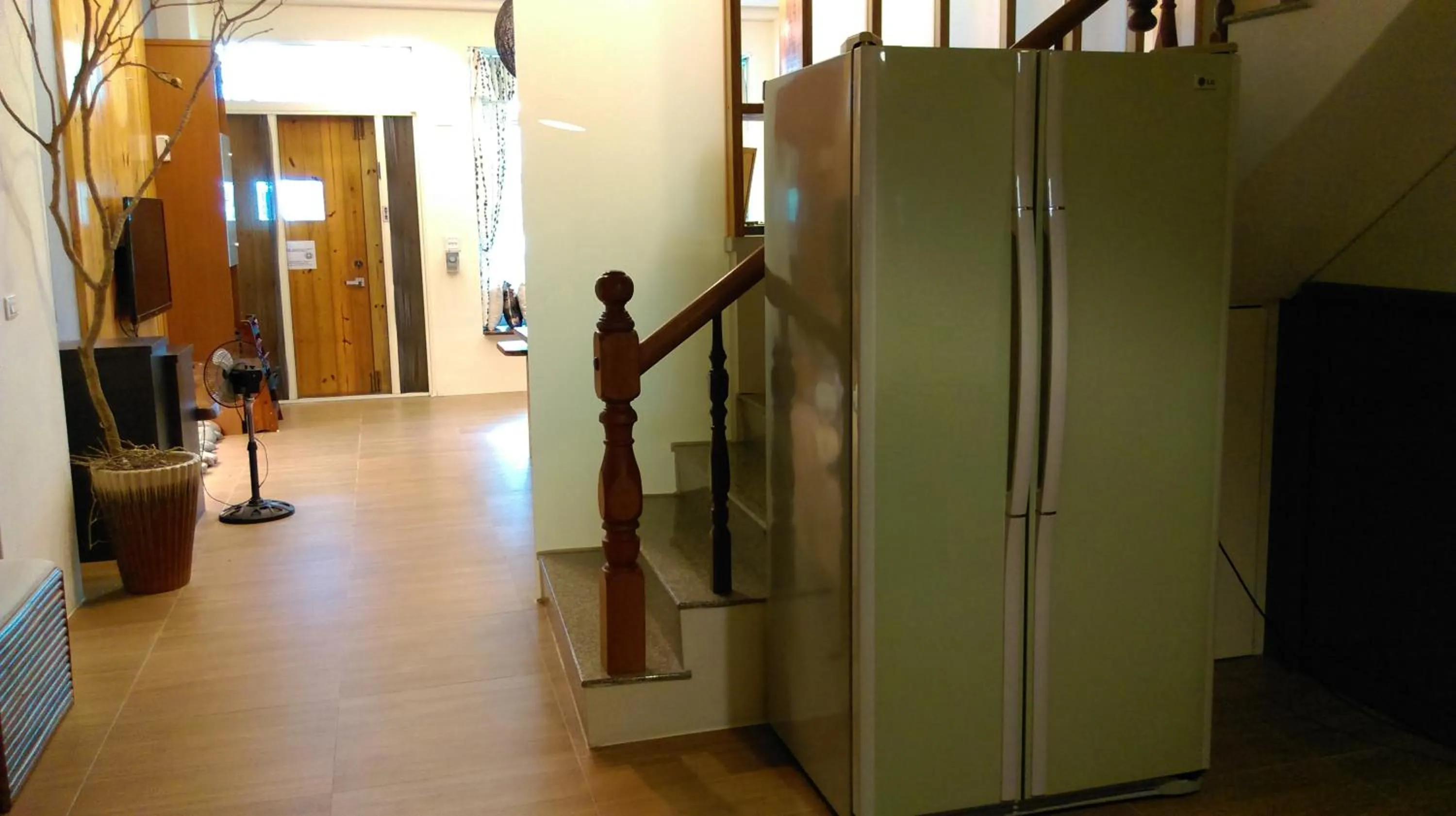 Seating area in Magic Butterfly