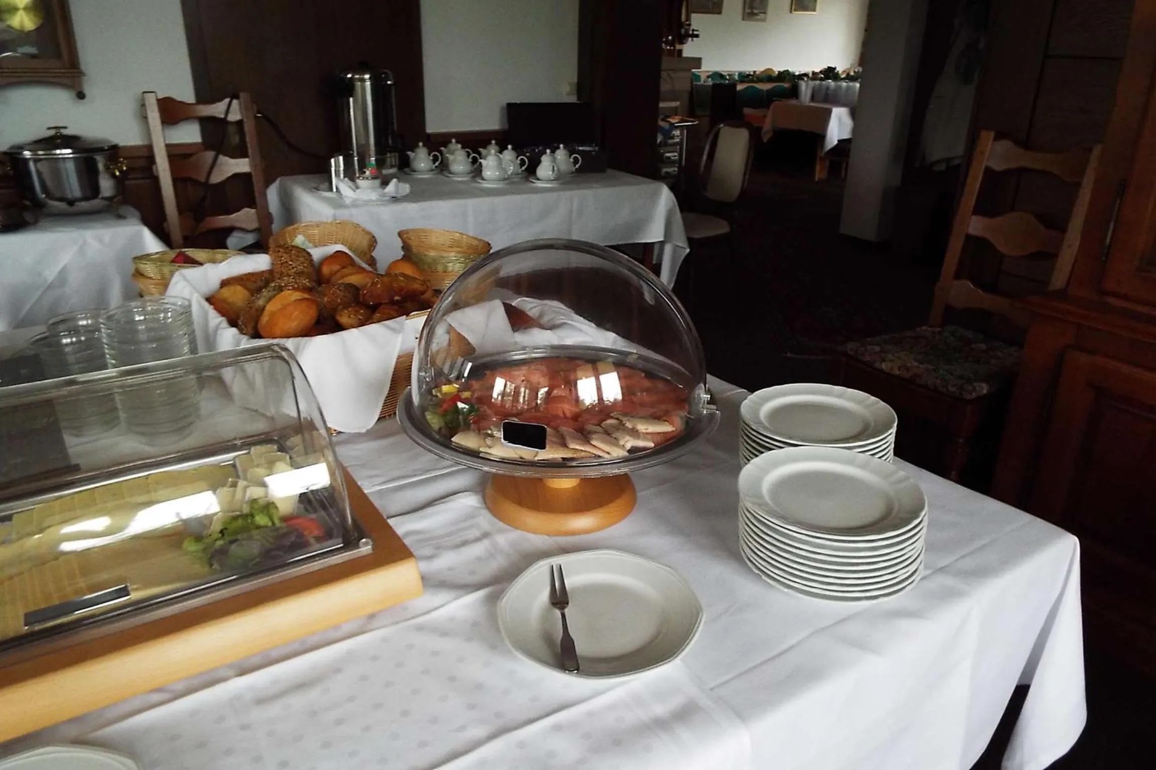 Buffet breakfast in Park-Hotel