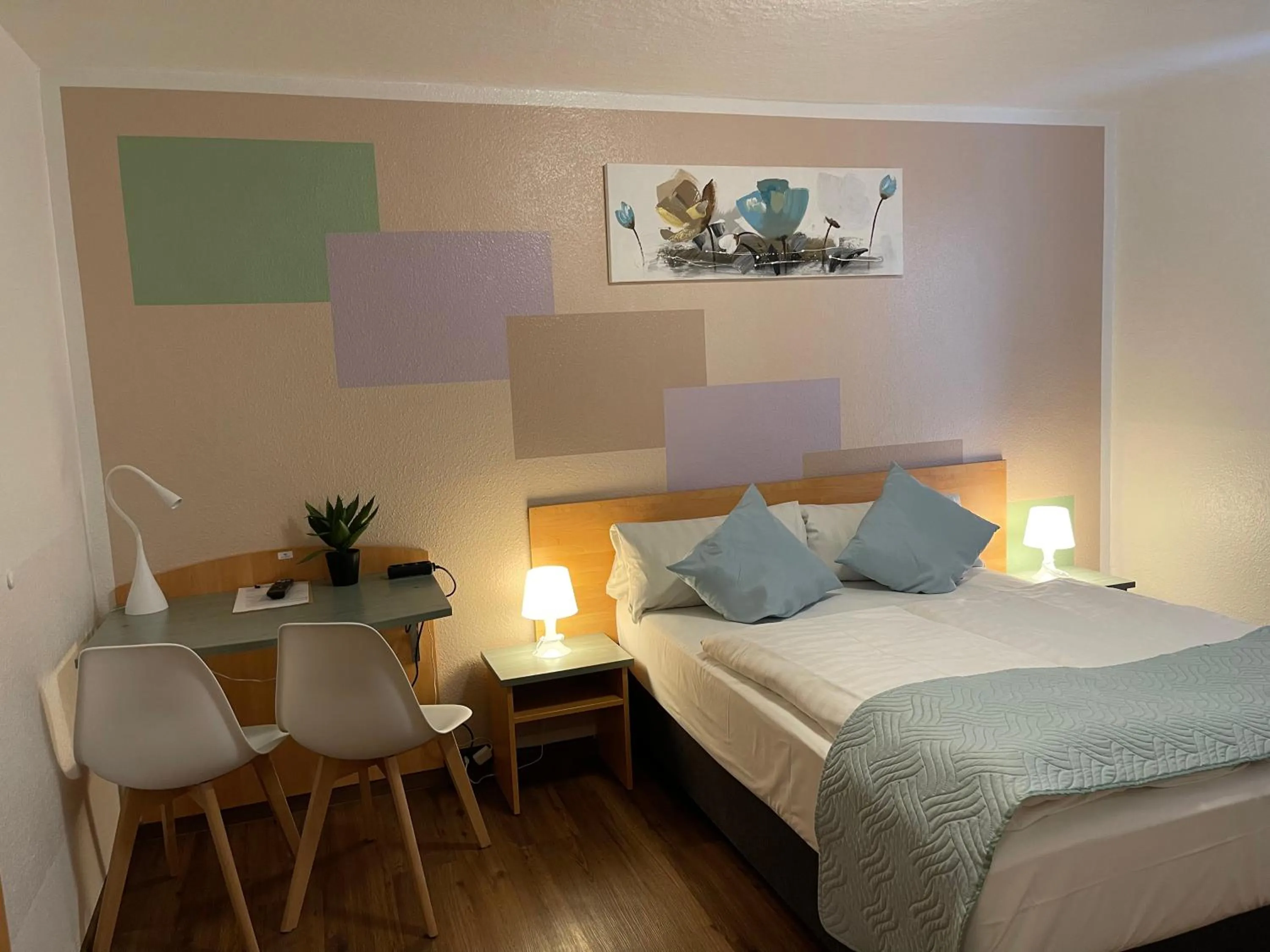 Bed in Residenz Hotel Wuppertal