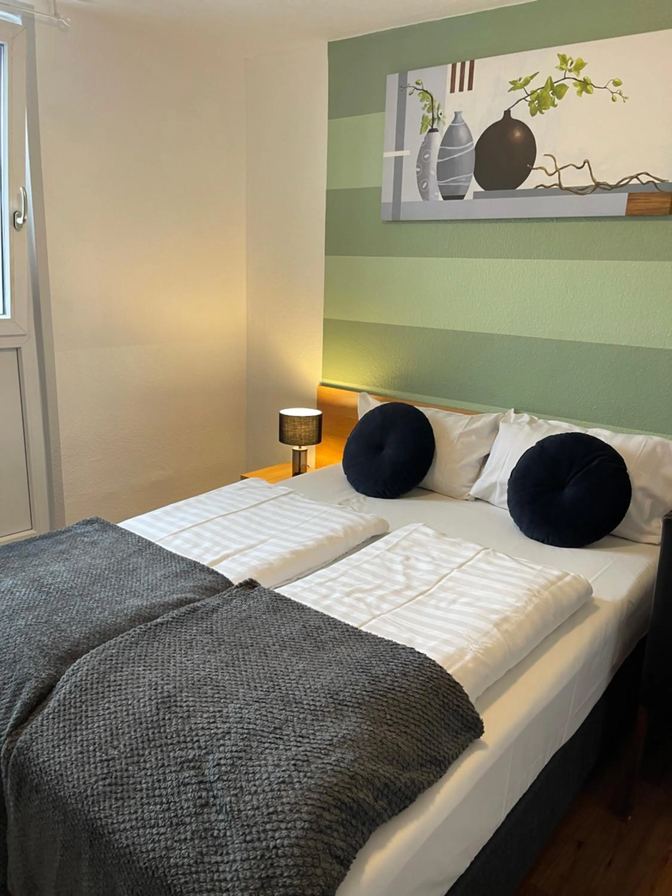 Bed in Residenz Hotel Wuppertal