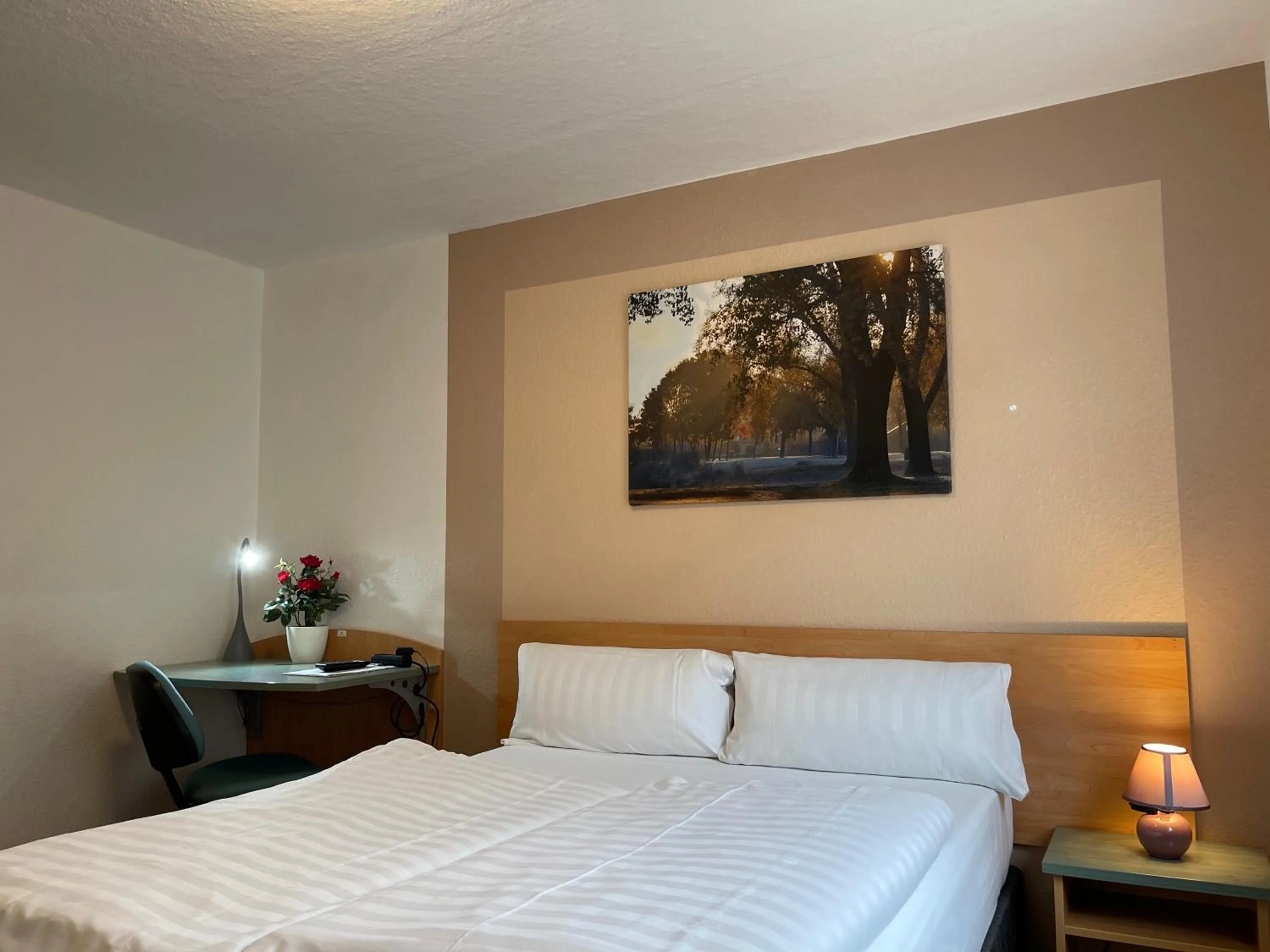 Bed in Residenz Hotel Wuppertal