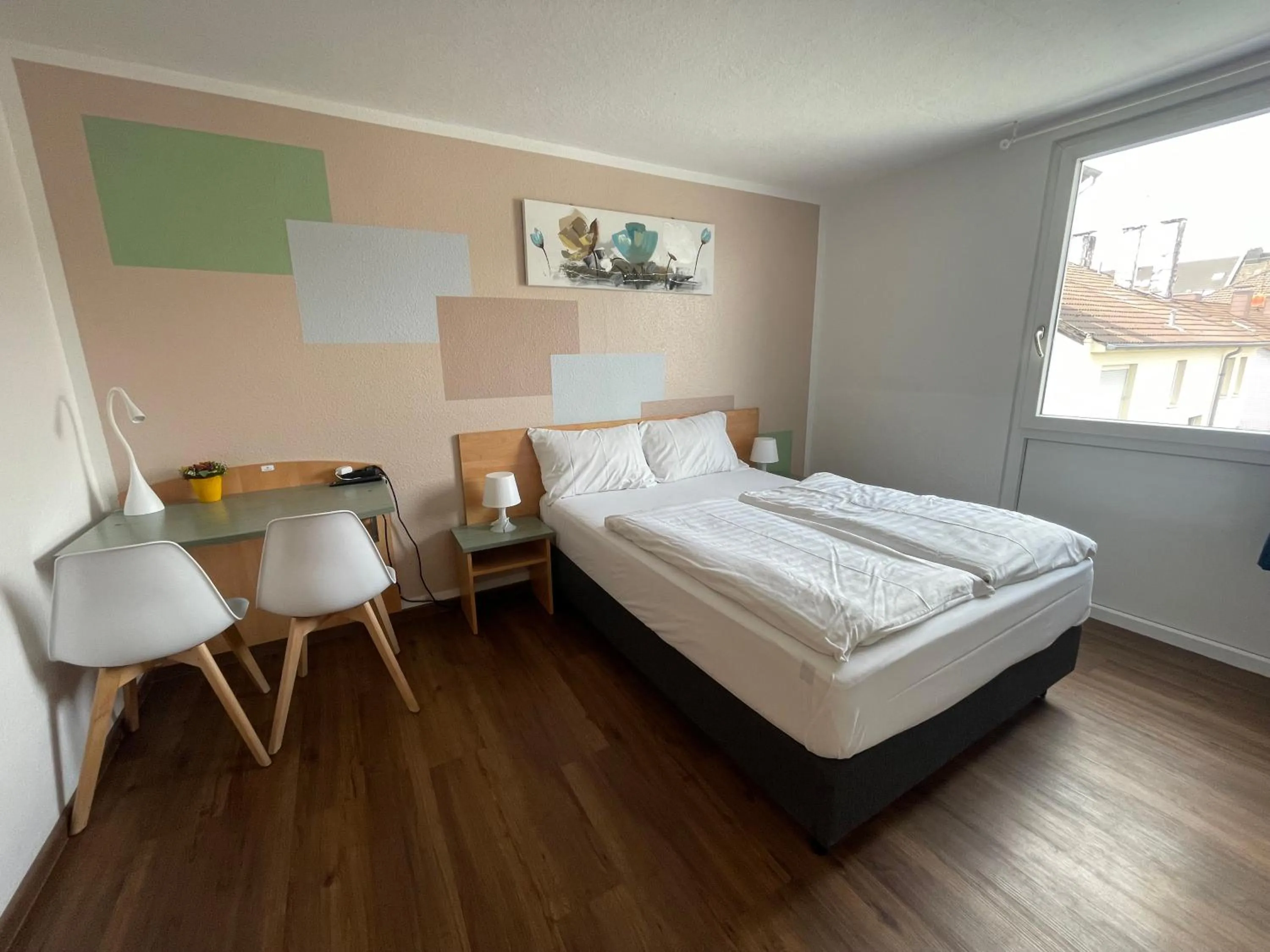 Photo of the whole room, Bed in Residenz Hotel Wuppertal