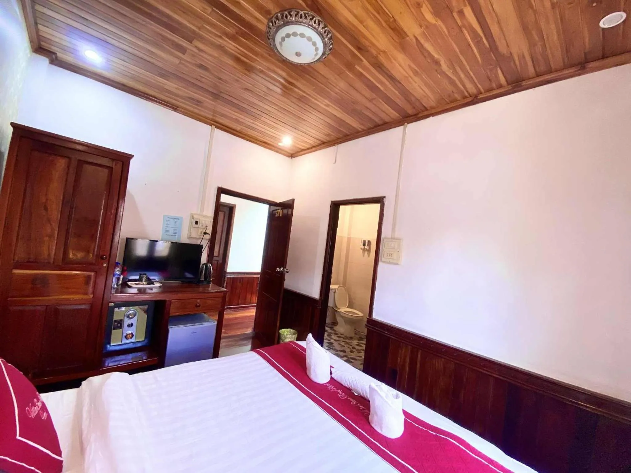 Bed in Villay Vanh Place House