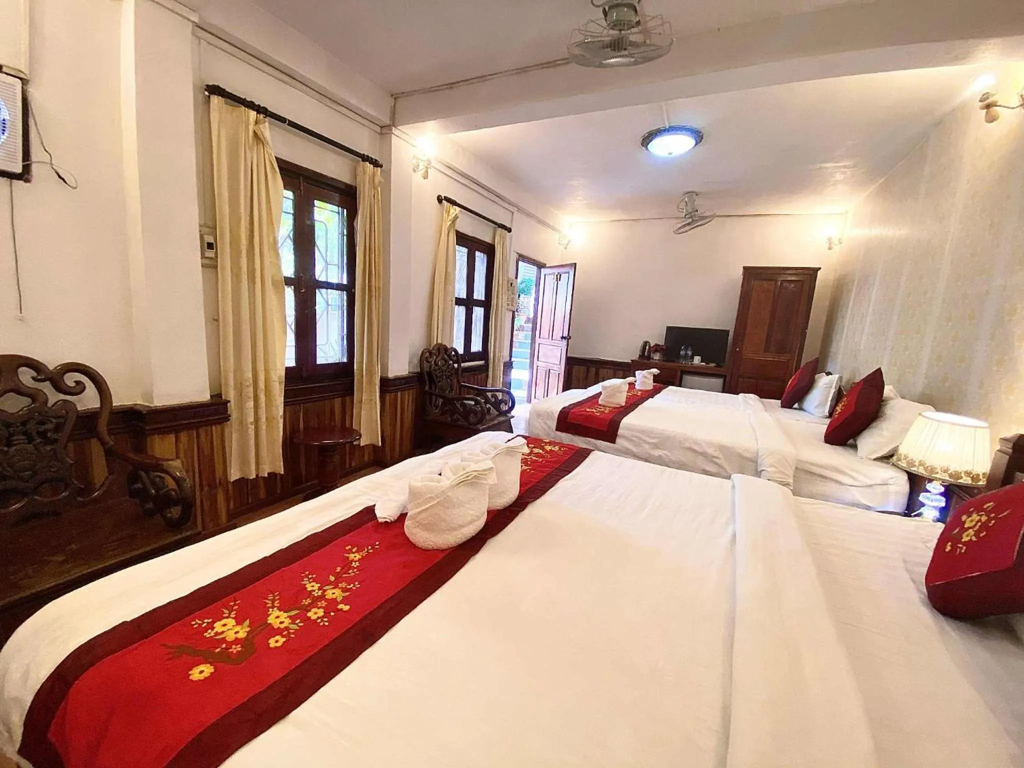 Bed in Villay Vanh Place House