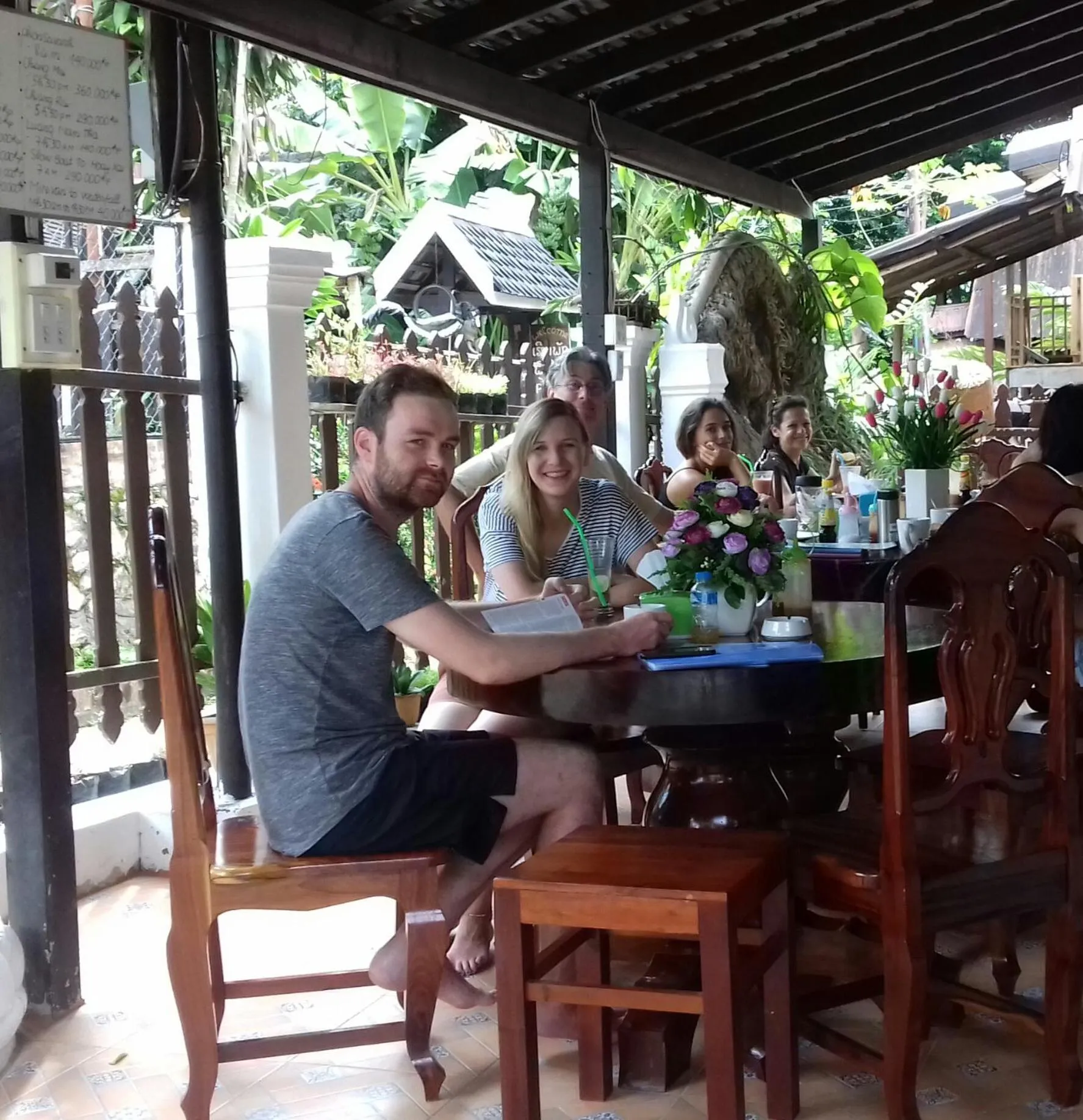 group of guests in Villay Vanh Place House