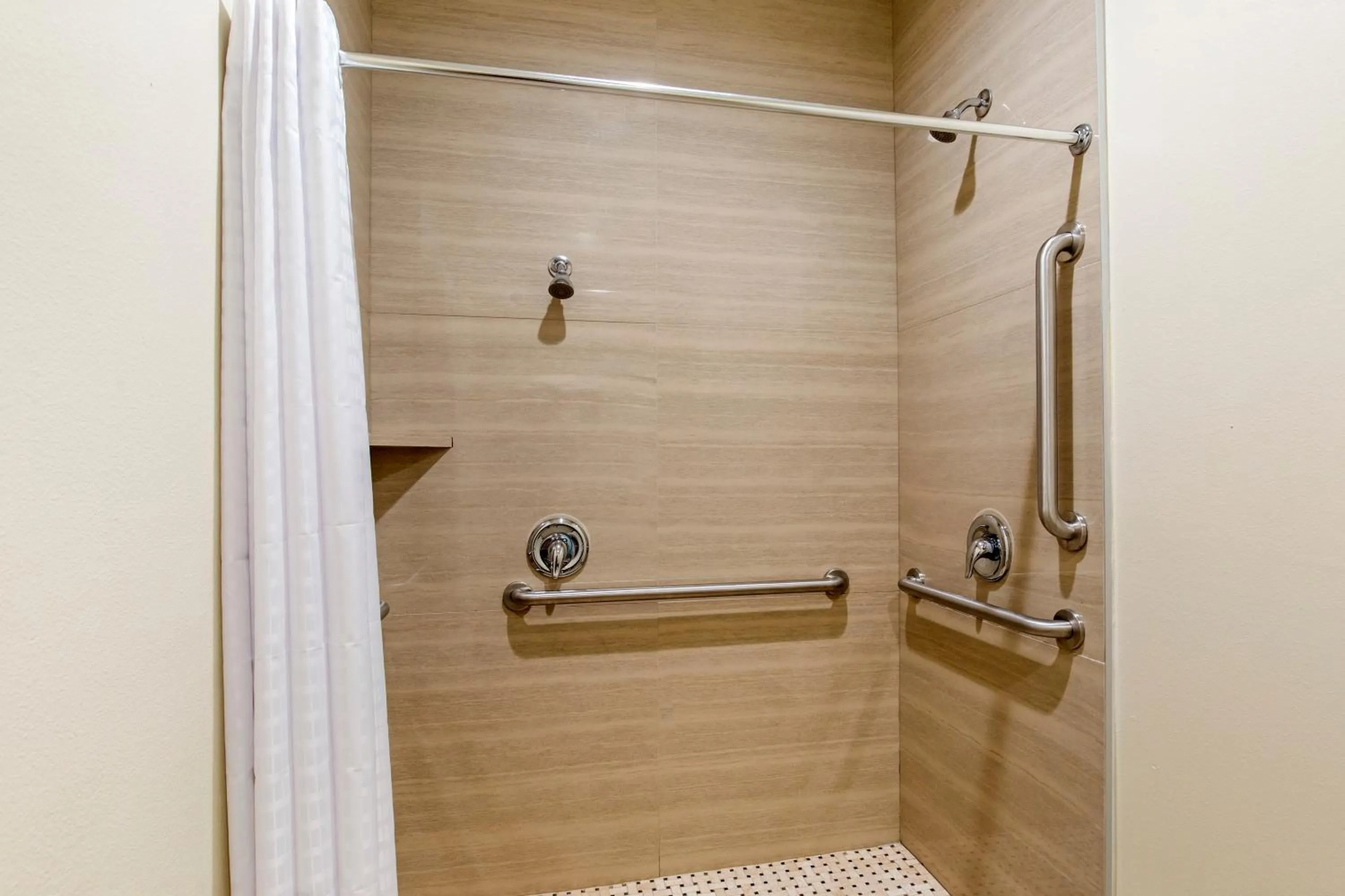 Shower in Econo Lodge Inn & Suites Houston Willowbrook