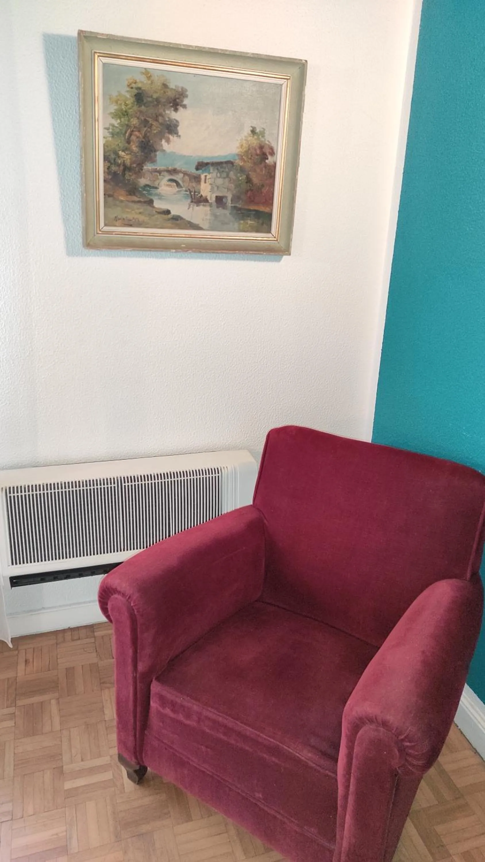 Seating area in Terrace House