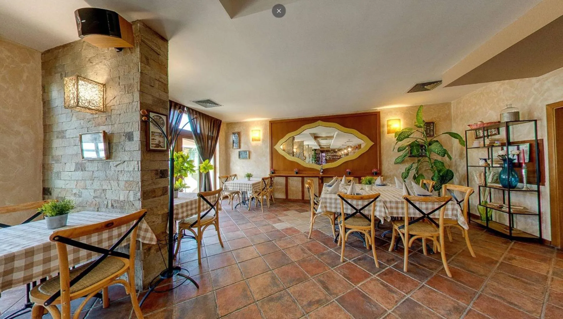 Restaurant/places to eat in Hotel Mistral