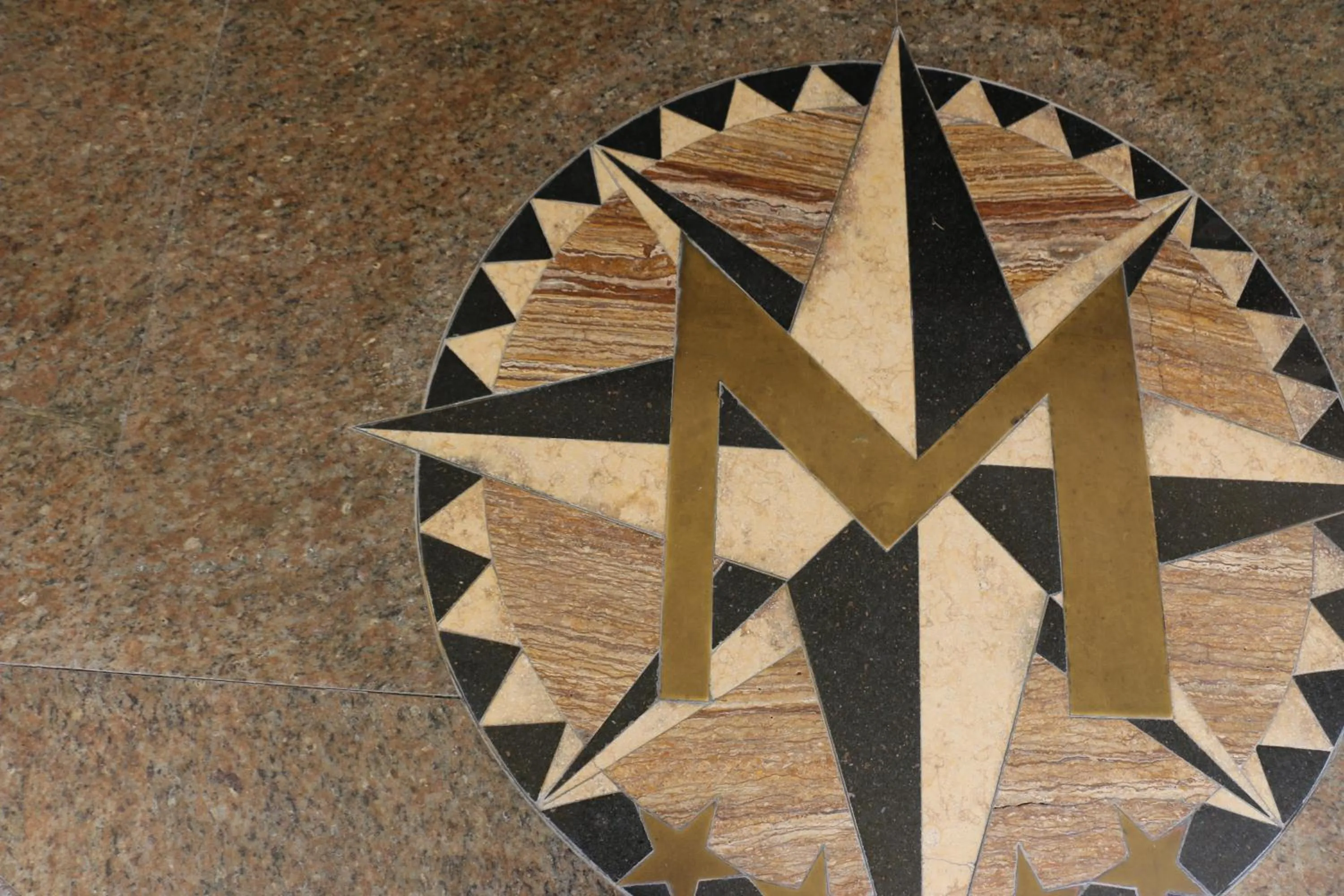 Decorative detail in Hotel Mistral