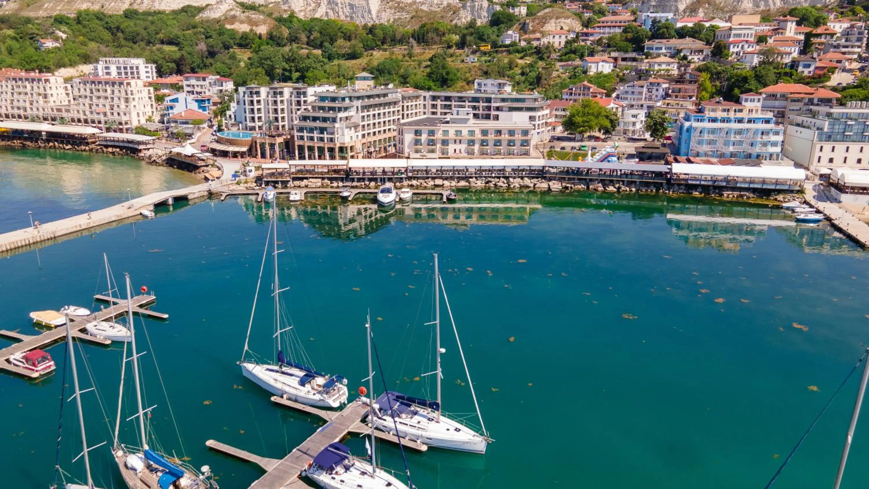 Bird's eye view in Hotel Mistral