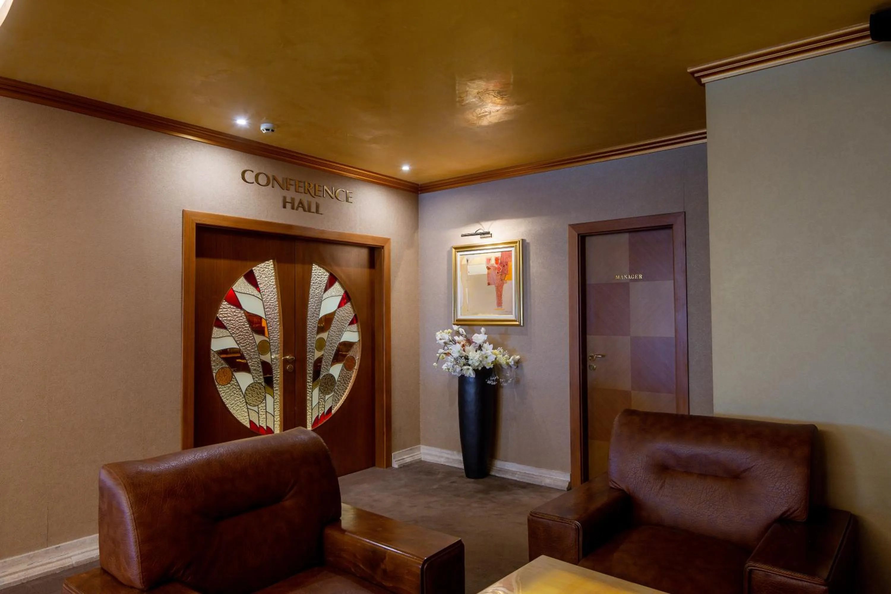 Lobby or reception in Hotel Mistral