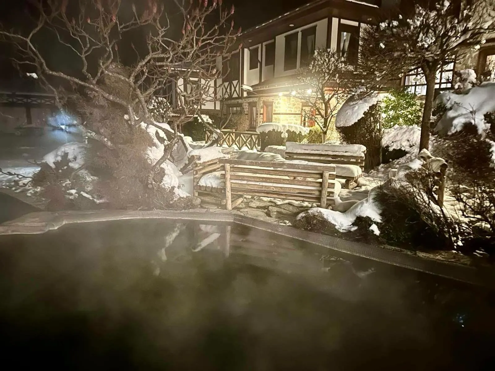 Swimming pool in SPA Hotel Ismena