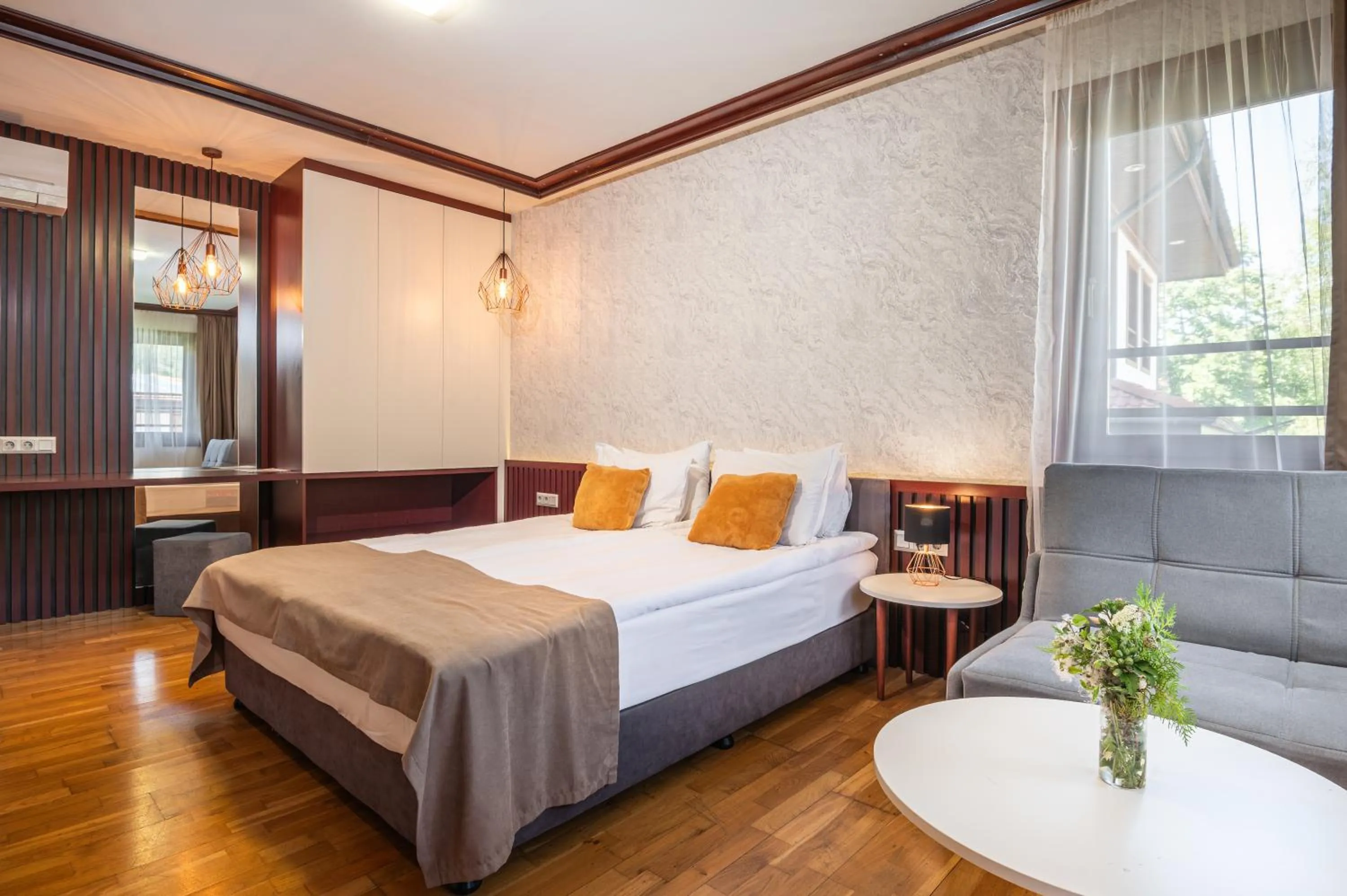 Bedroom, Bed in SPA Hotel Ismena