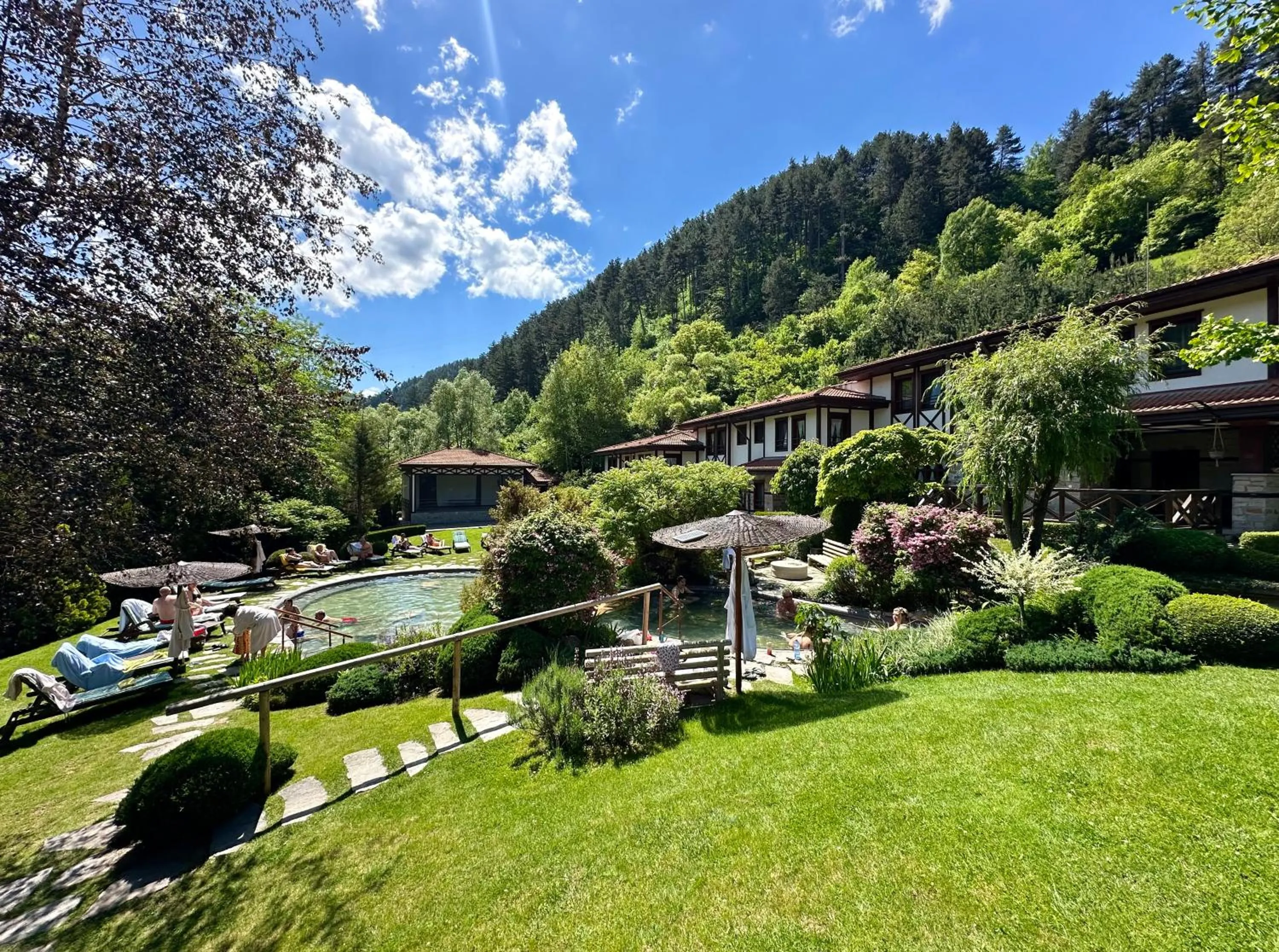 Natural landscape in SPA Hotel Ismena