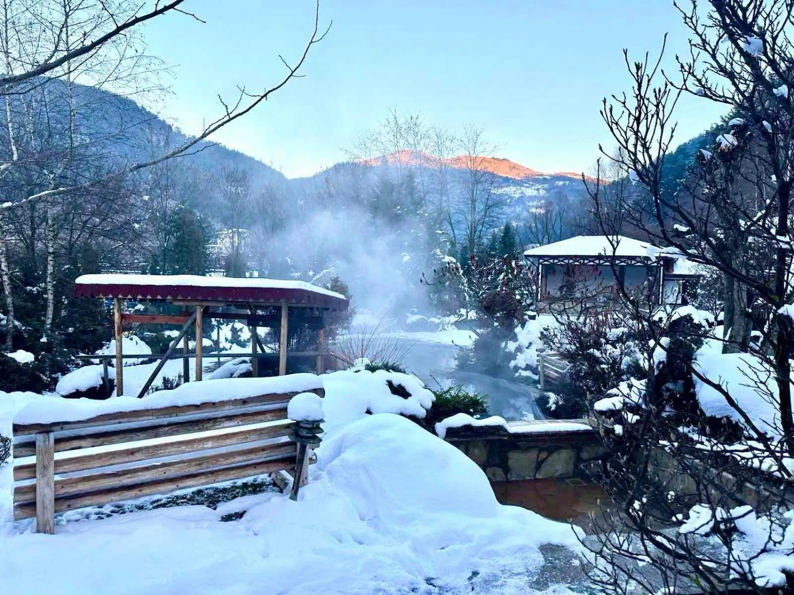 Swimming pool in SPA Hotel Ismena