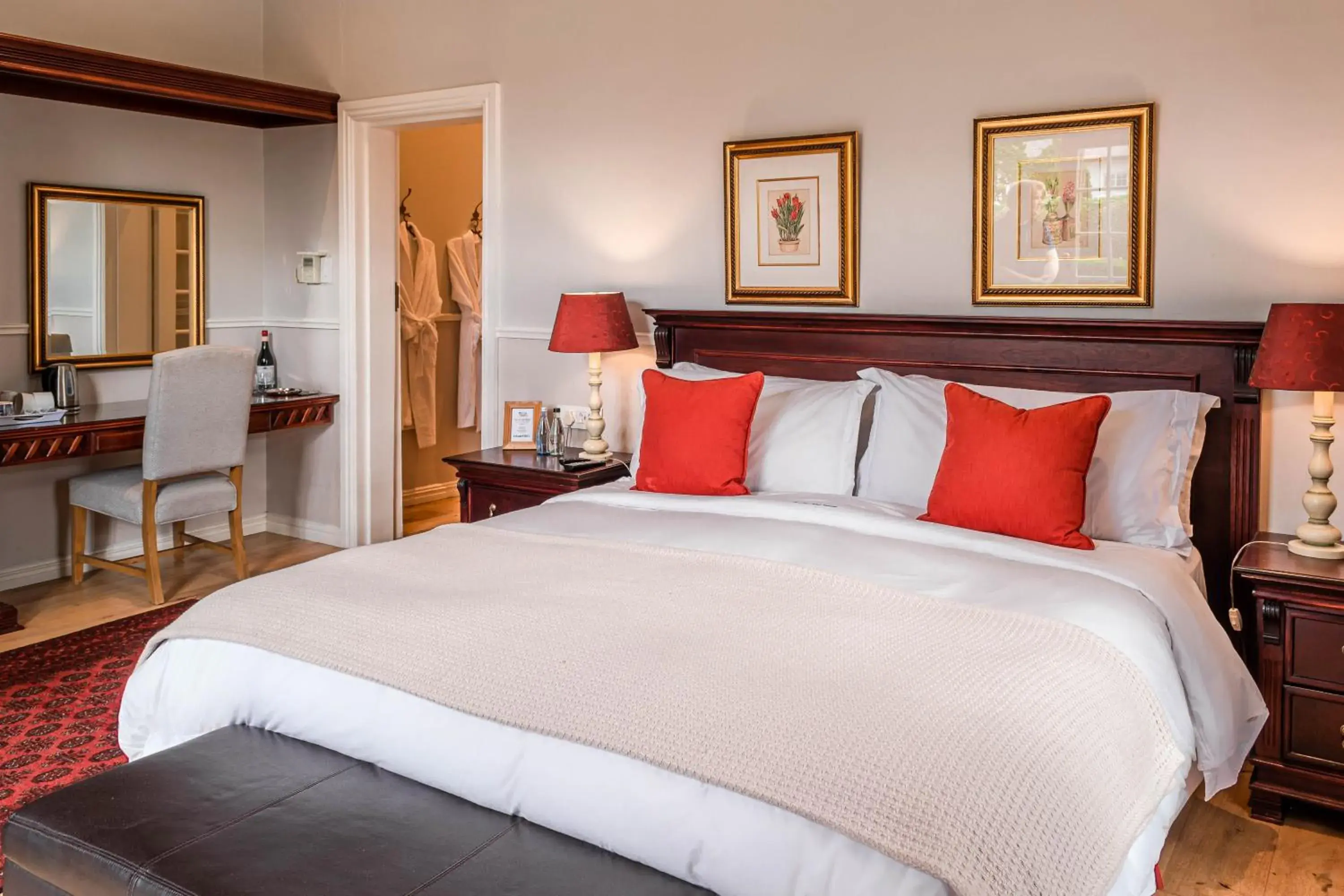 Bedroom, Bed in Van der Stel Manor Bedroom, Bed in Van der Stel Manor