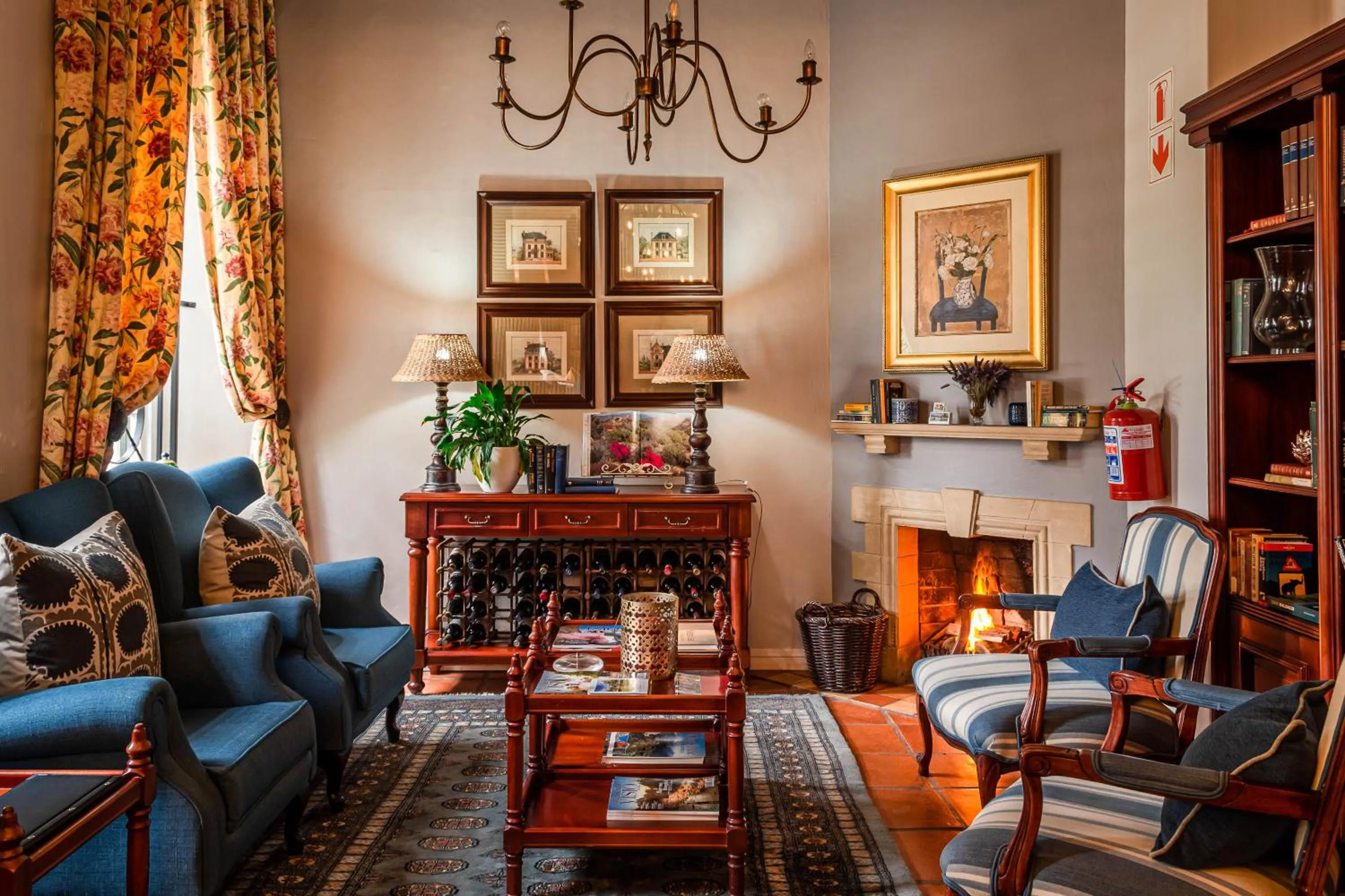 Communal lounge/ TV room in Van der Stel Manor