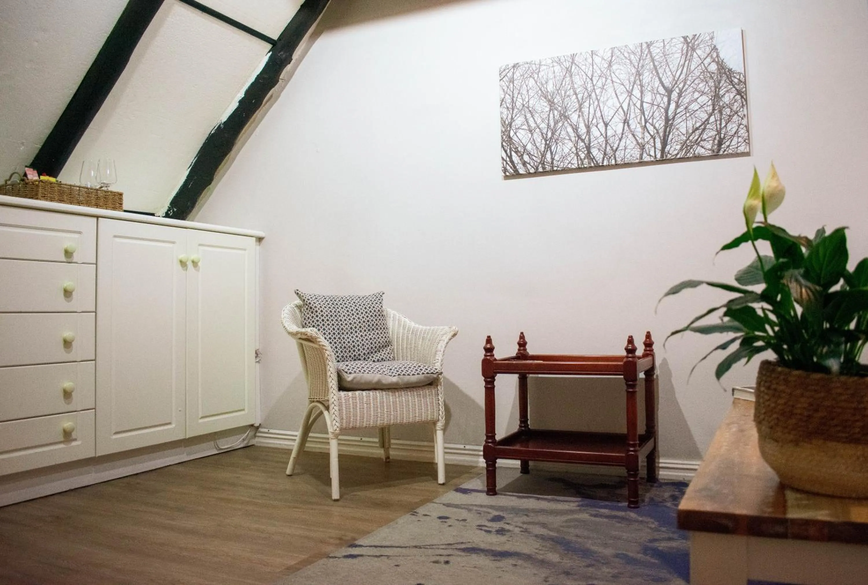 Seating area in Van der Stel Manor