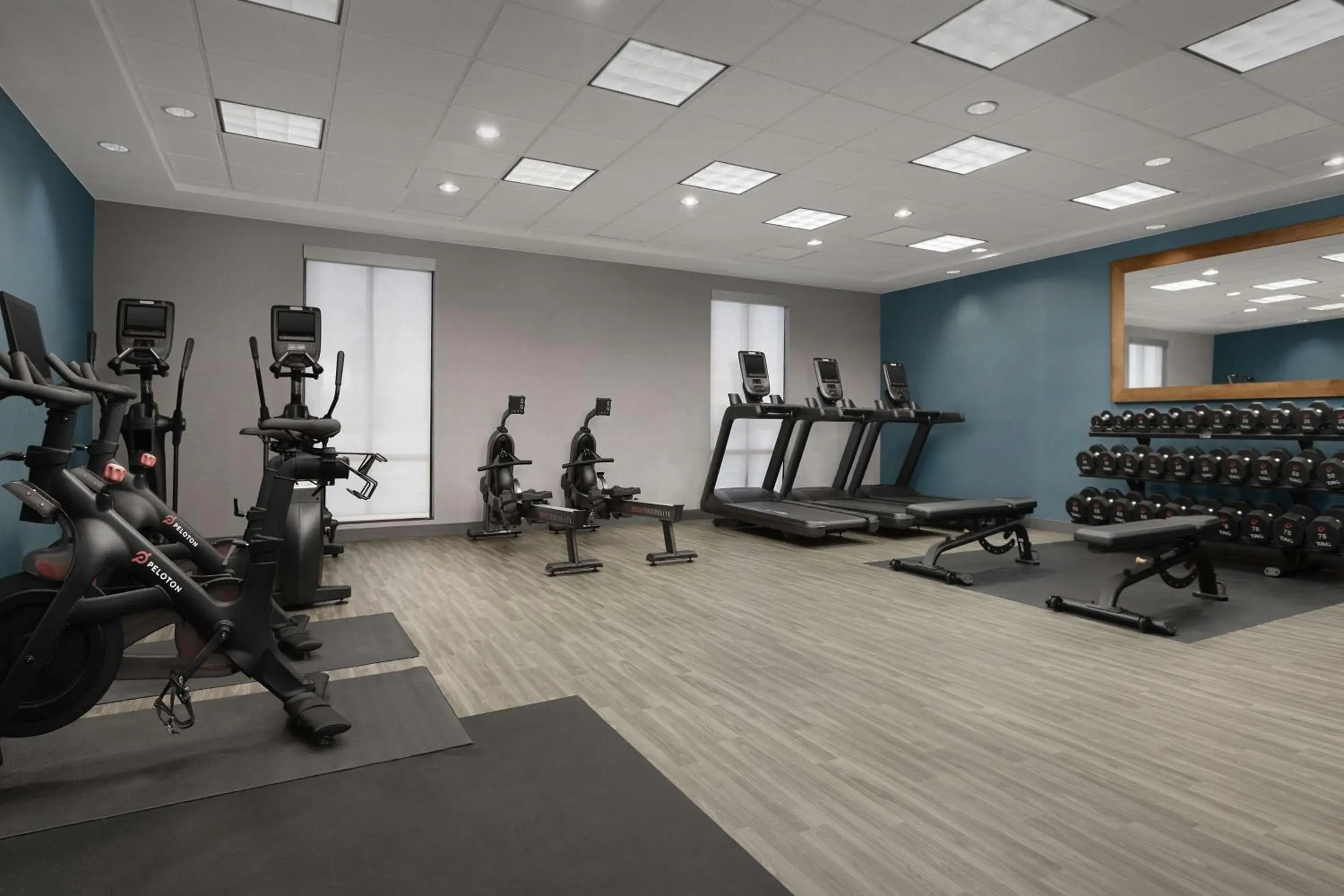 Fitness centre/facilities in Hampton Inn Waterloo Fitness centre/facilities in Hampton Inn Waterloo
