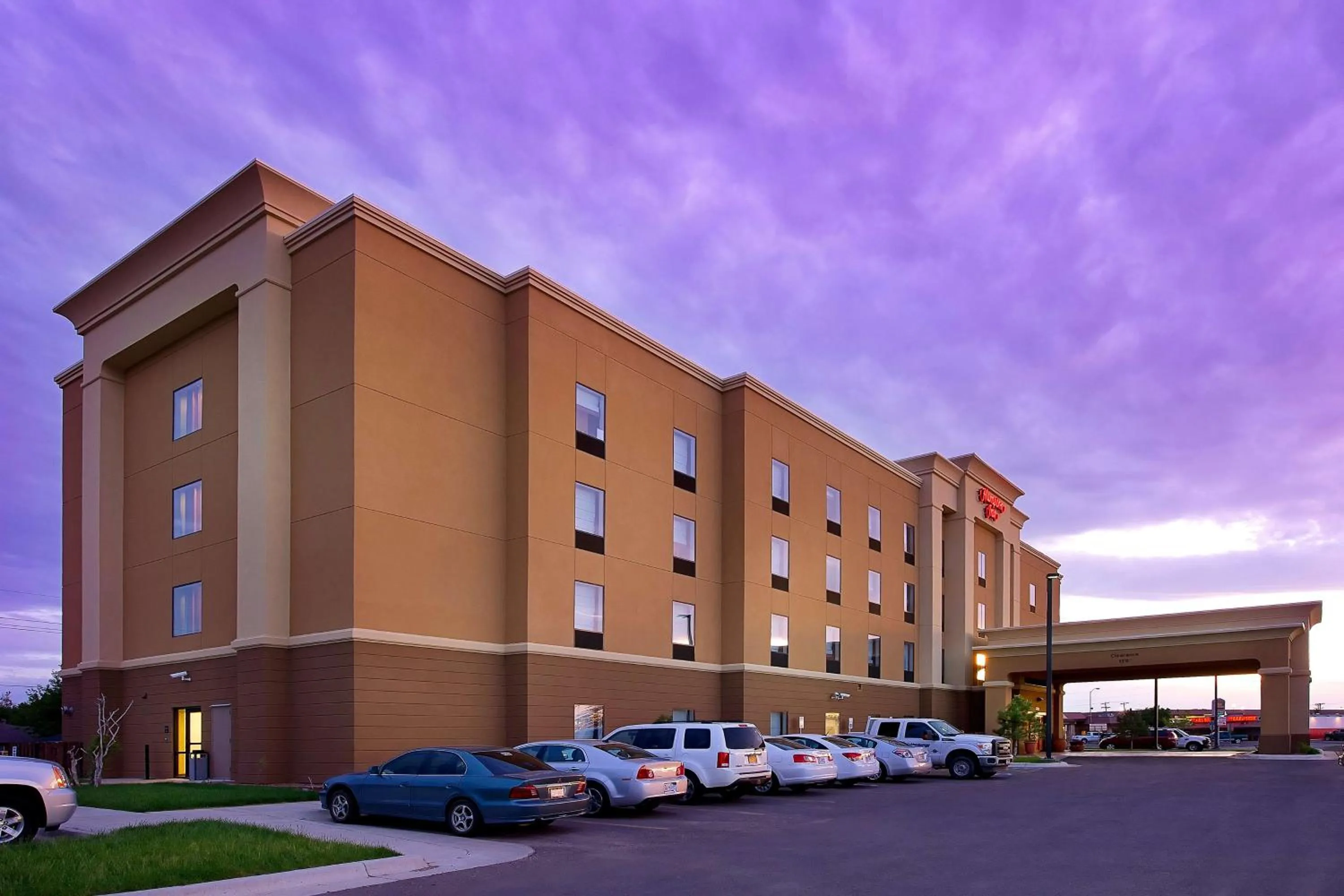 Property building in Hampton Inn Pampa