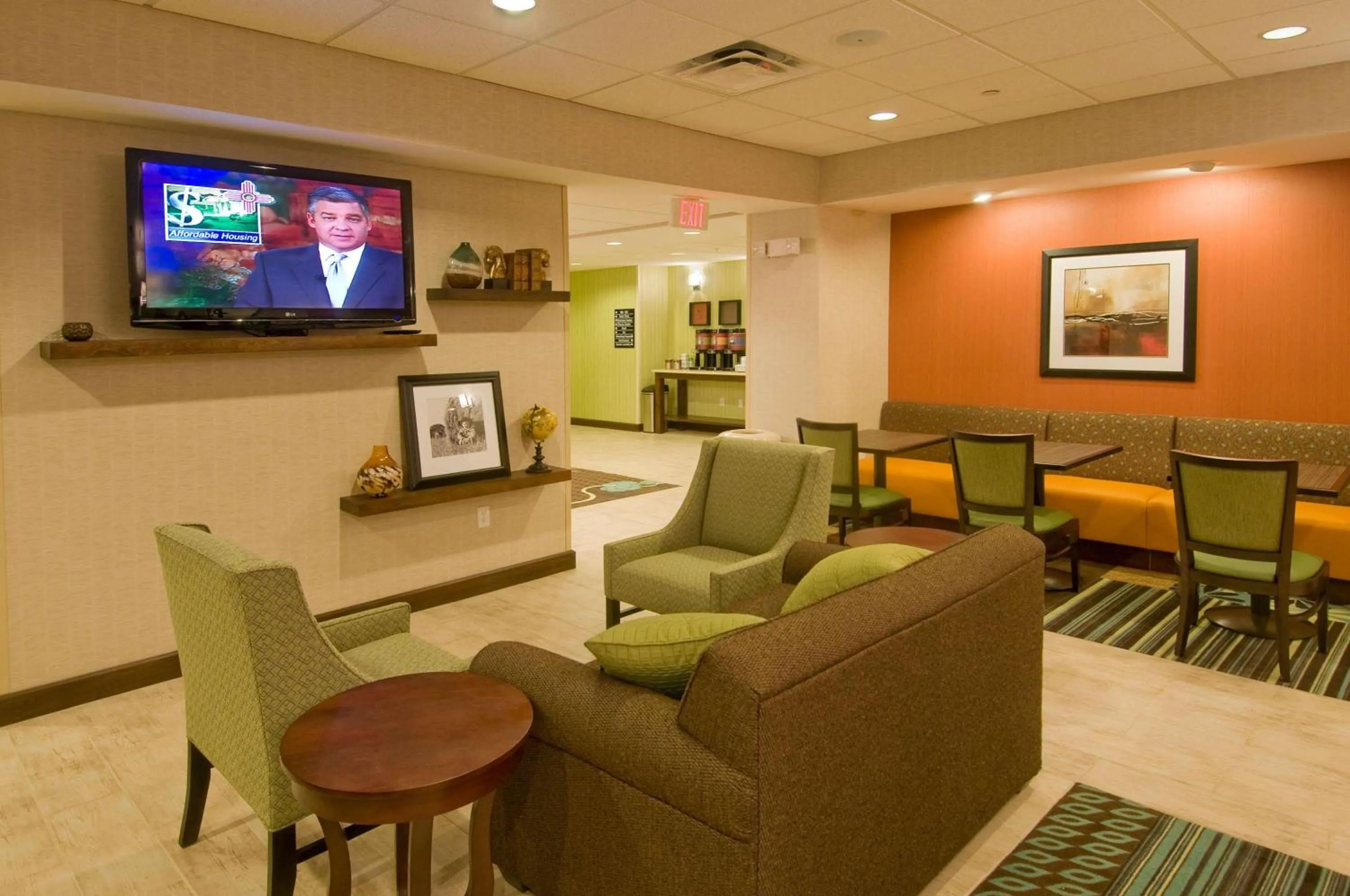 Lobby or reception in Hampton Inn Pampa