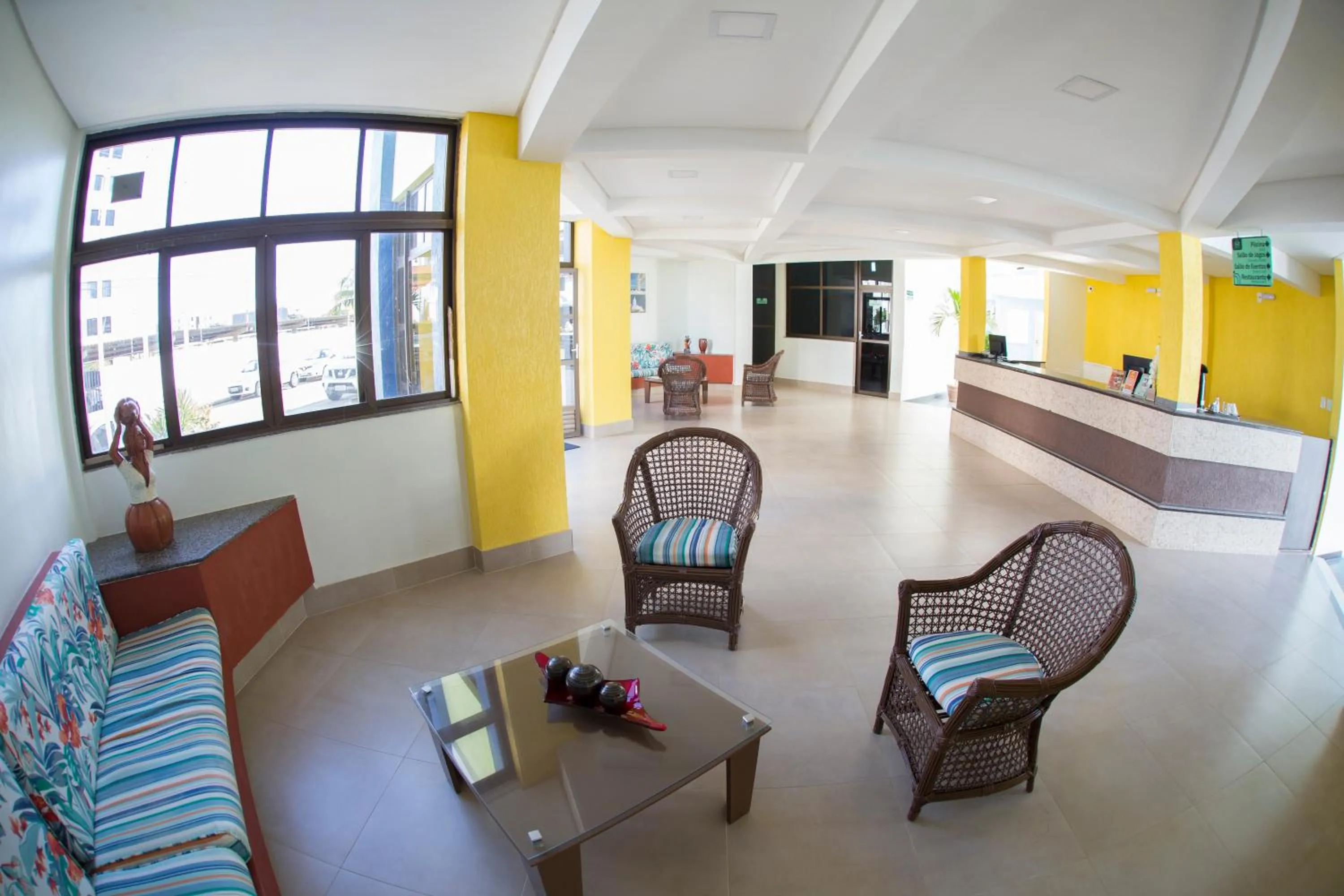 Lobby or reception in Hotel Parque das Aguas