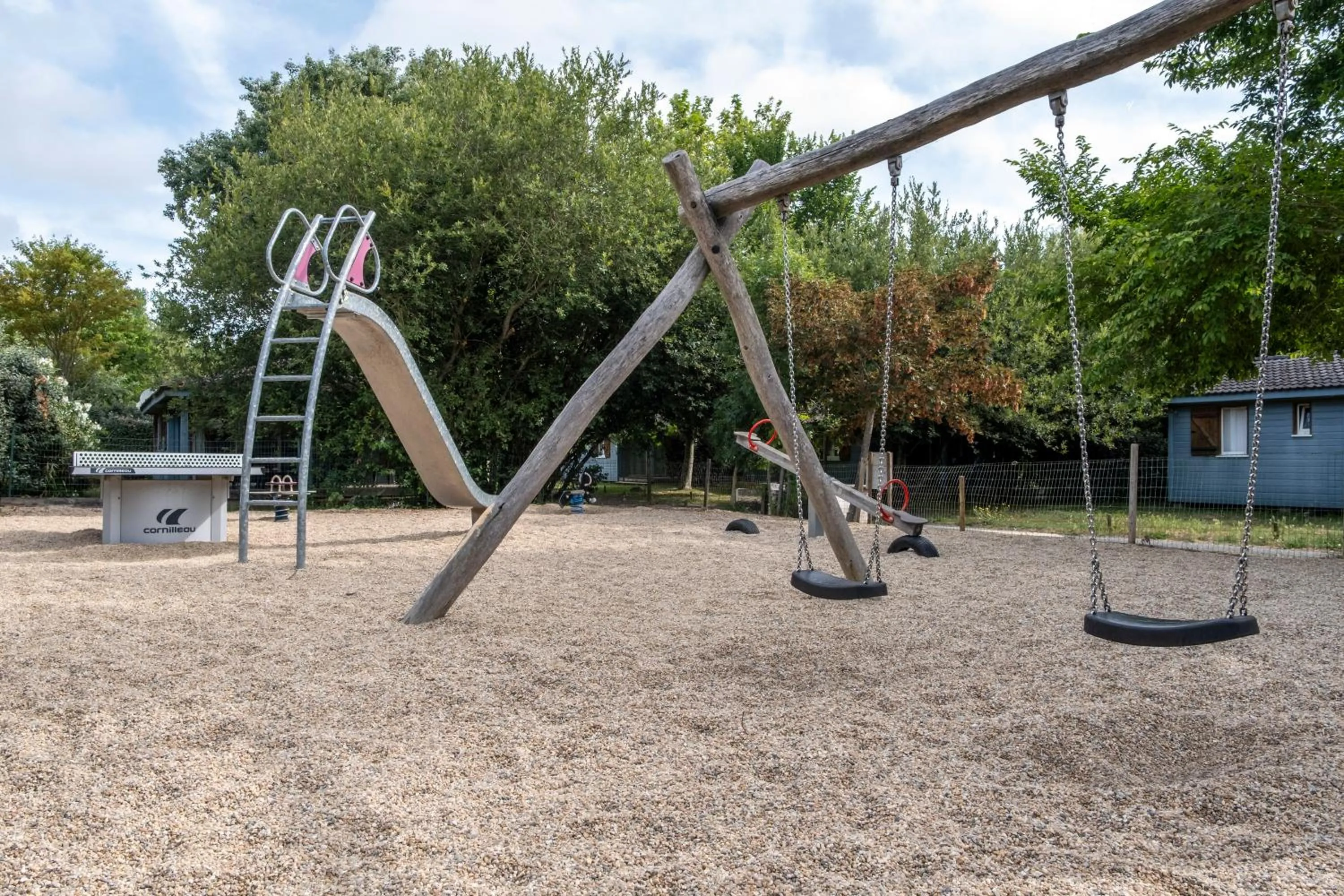 Children play ground in Terres de France - Les Hameaux des Marines