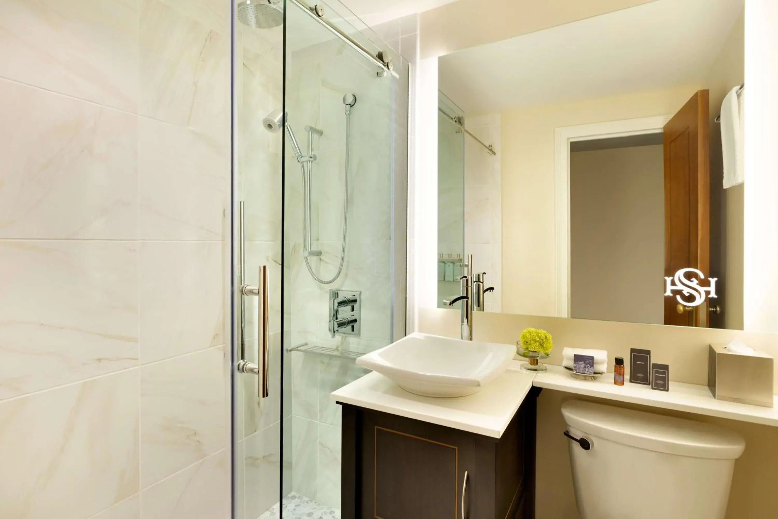 Bathroom in Hotel Saranac, Curio Collection By Hilton Bathroom in Hotel Saranac, Curio Collection By Hilton