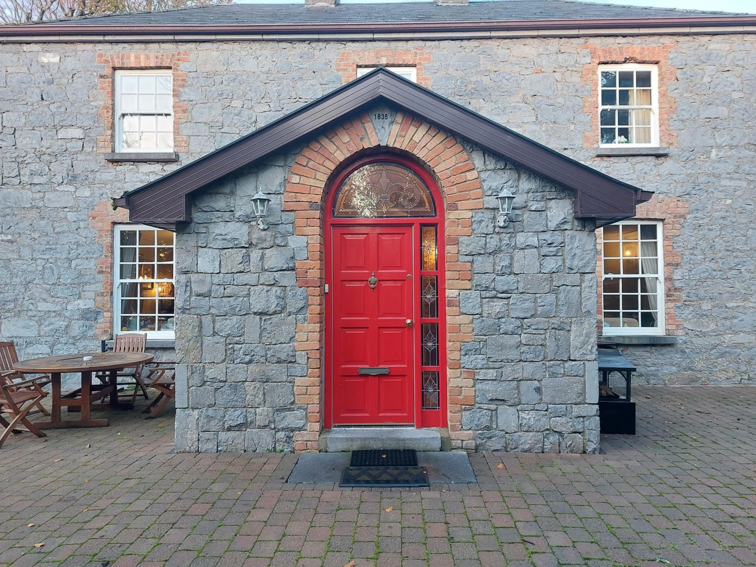 Facade/entrance in Knockaderry House