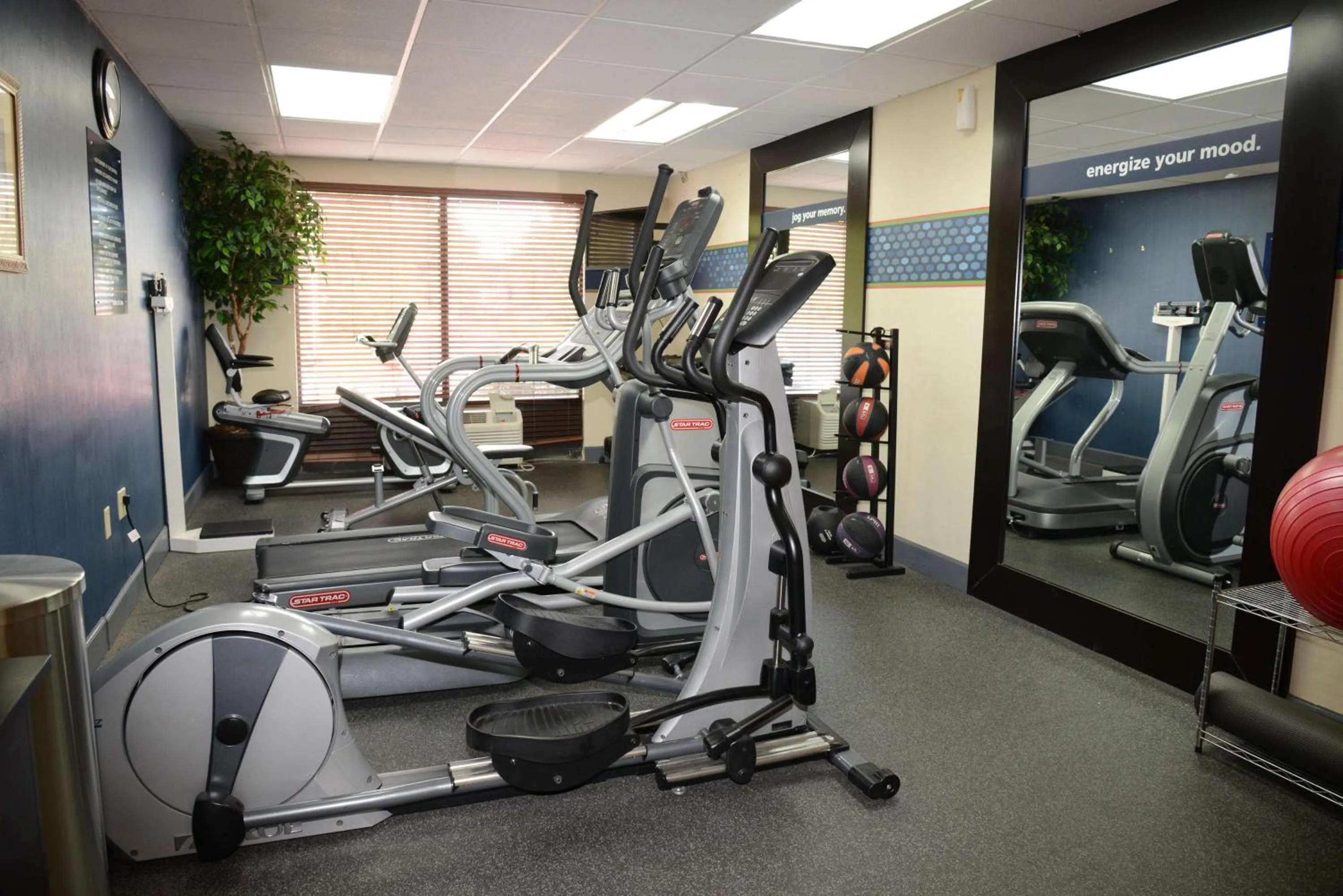 Fitness centre/facilities in Hampton Inn Americus