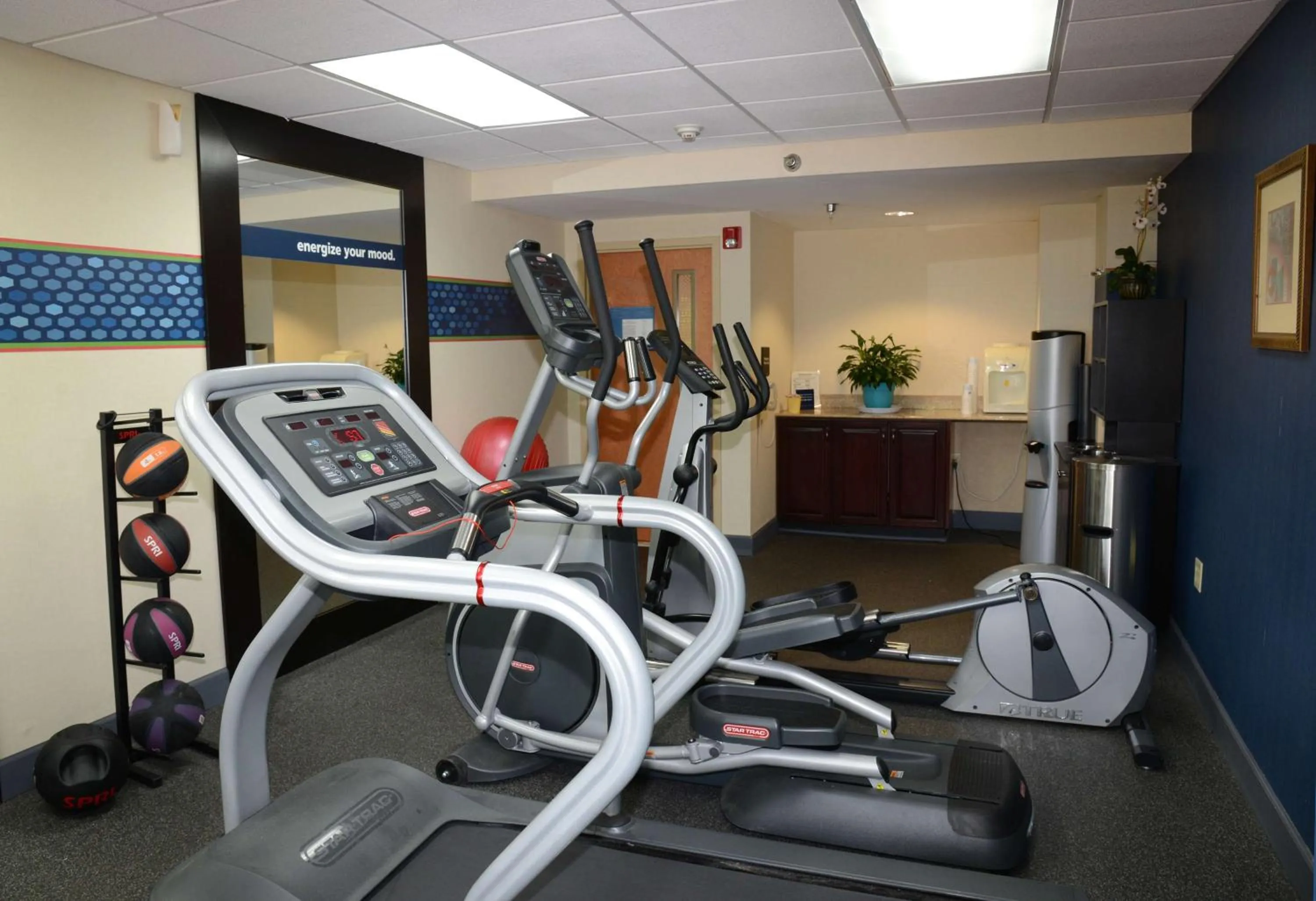 Fitness centre/facilities in Hampton Inn Americus