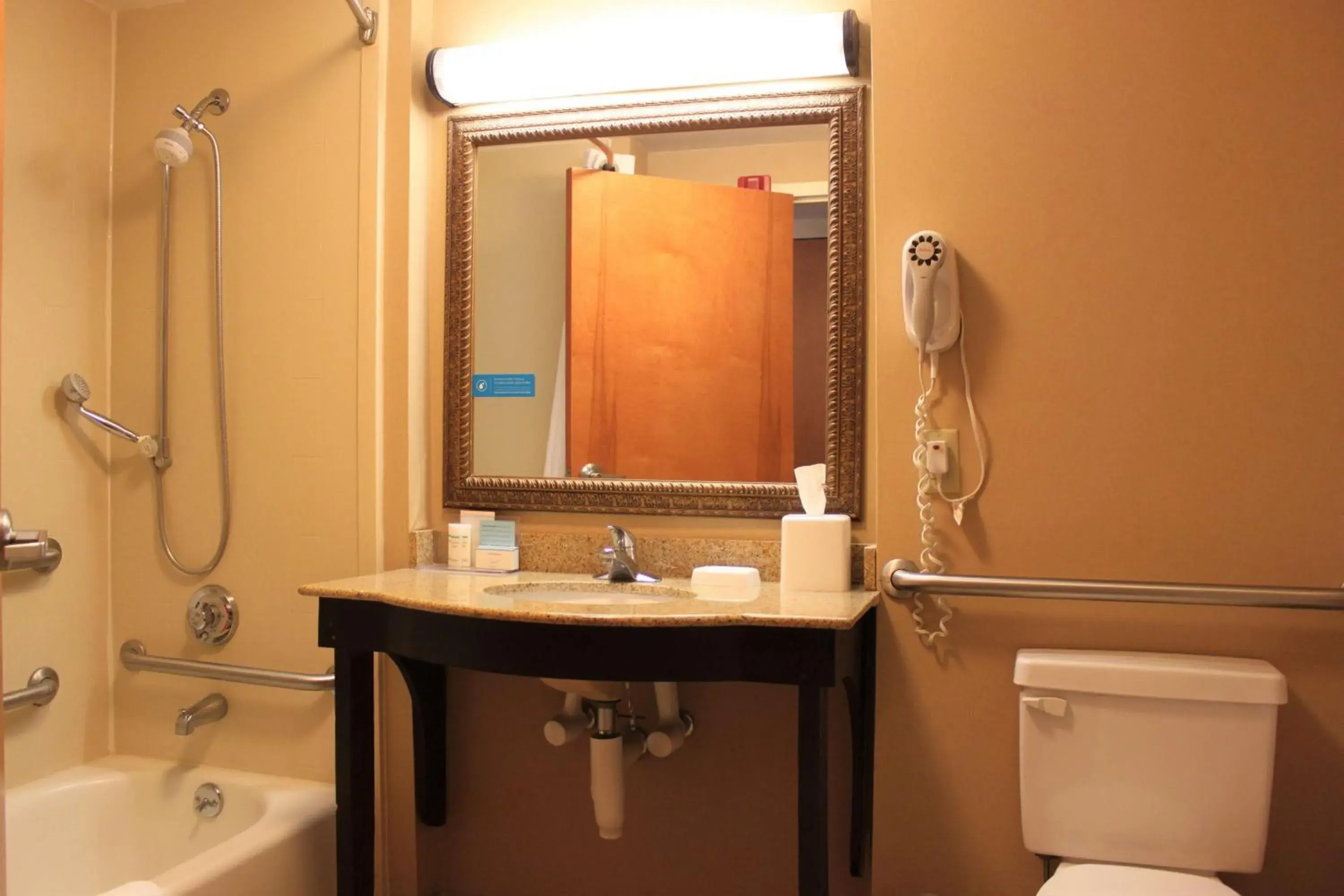 Bathroom in Hampton Inn Americus Bathroom in Hampton Inn Americus